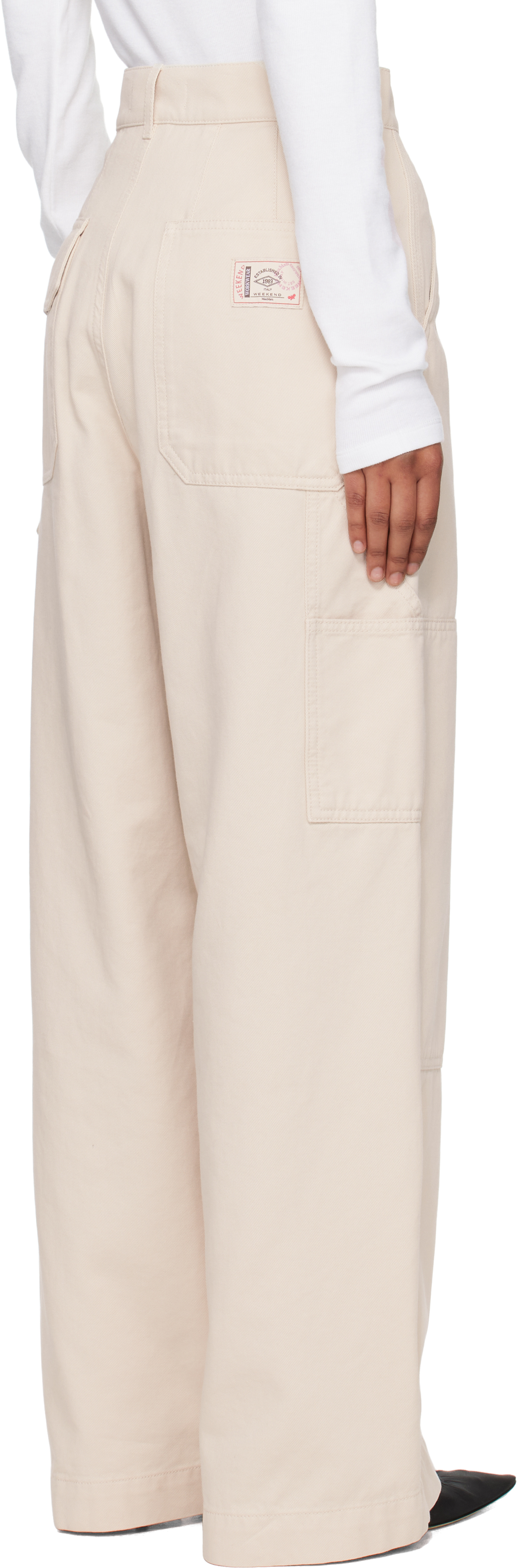 Weekend Max Mara Off-white Caronte Jeans