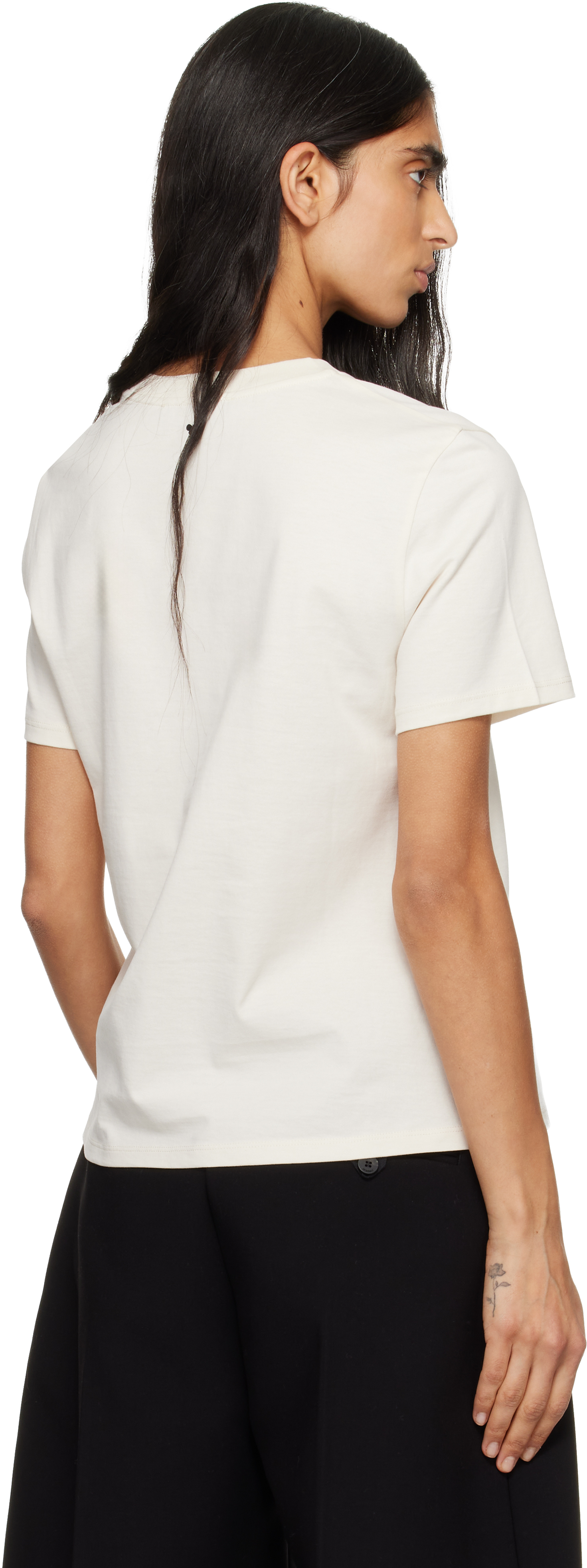 Weekend Max Mara Off-white Clown T-shirt In White