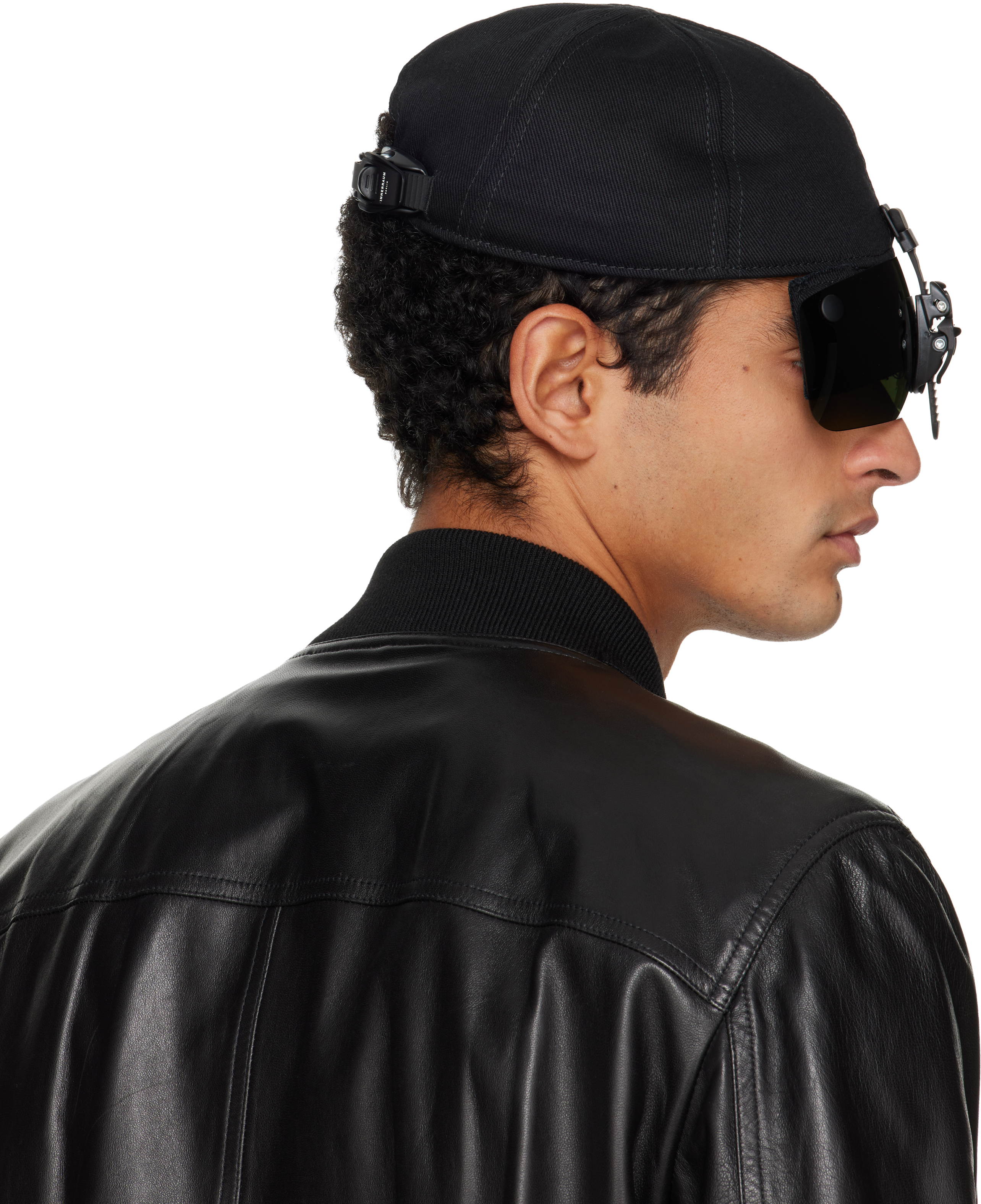 Innerraum Black Object 12 Visor Baseball Cap In Black