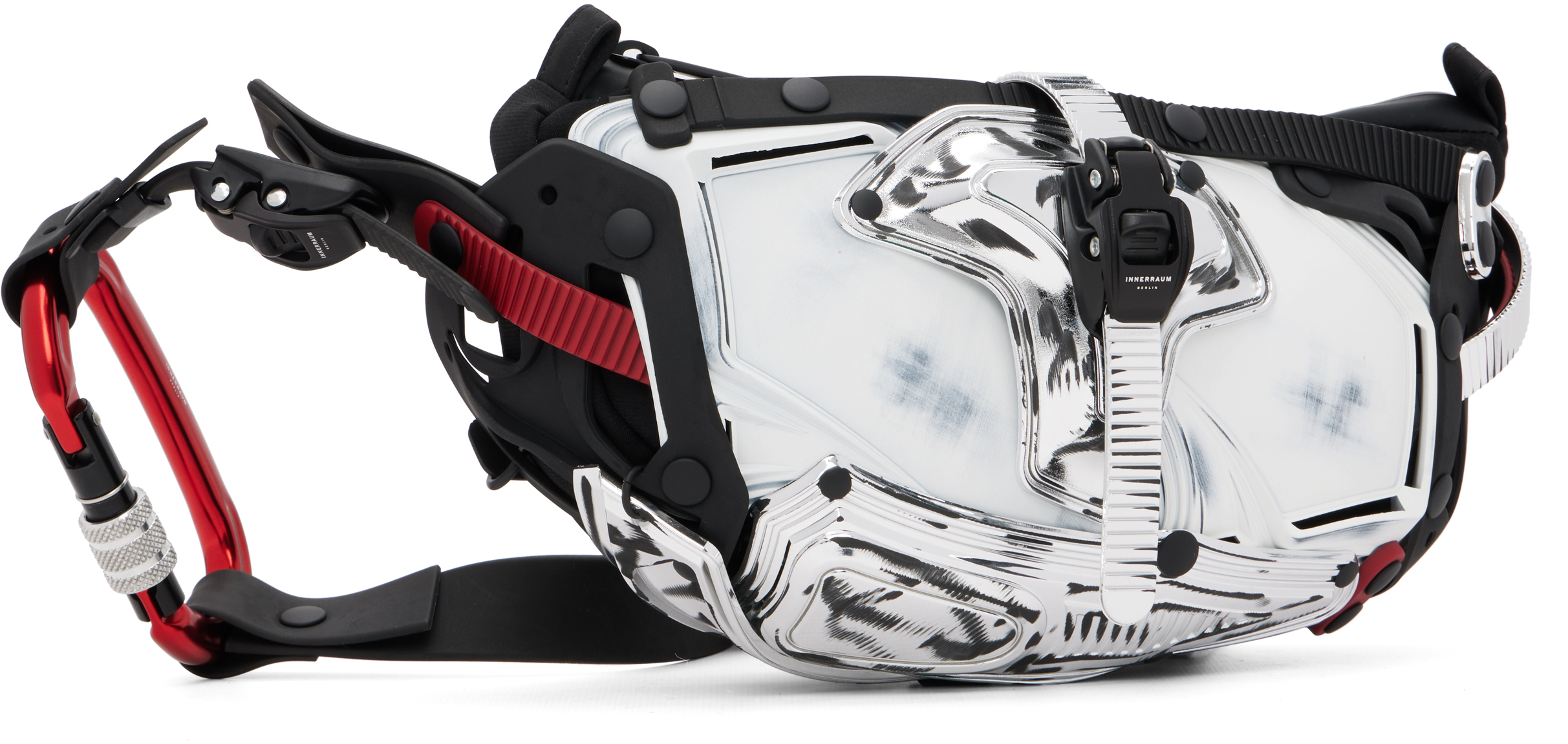 Innerraum White Patchwork Object I30 Crossbody Bag In Multi