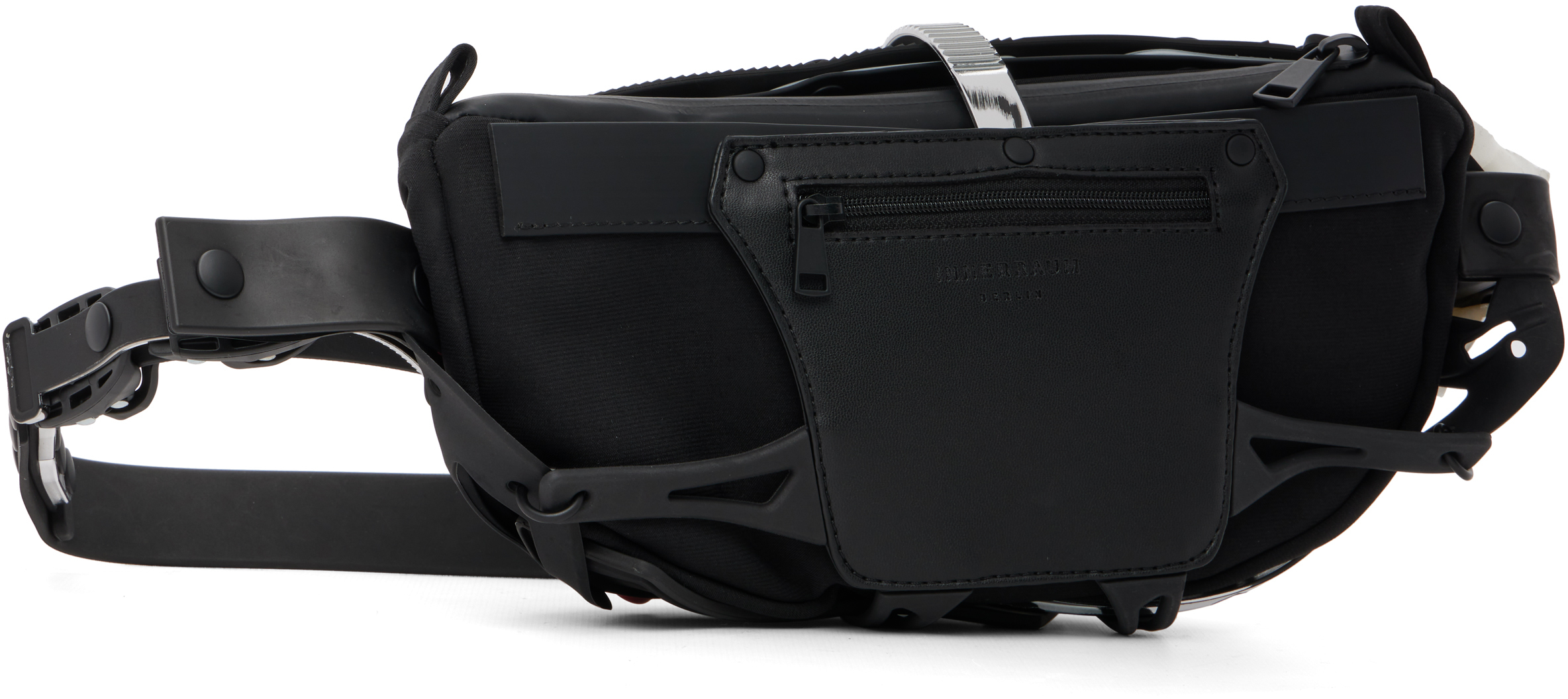 Innerraum White Patchwork Object I30 Crossbody Bag In Multi