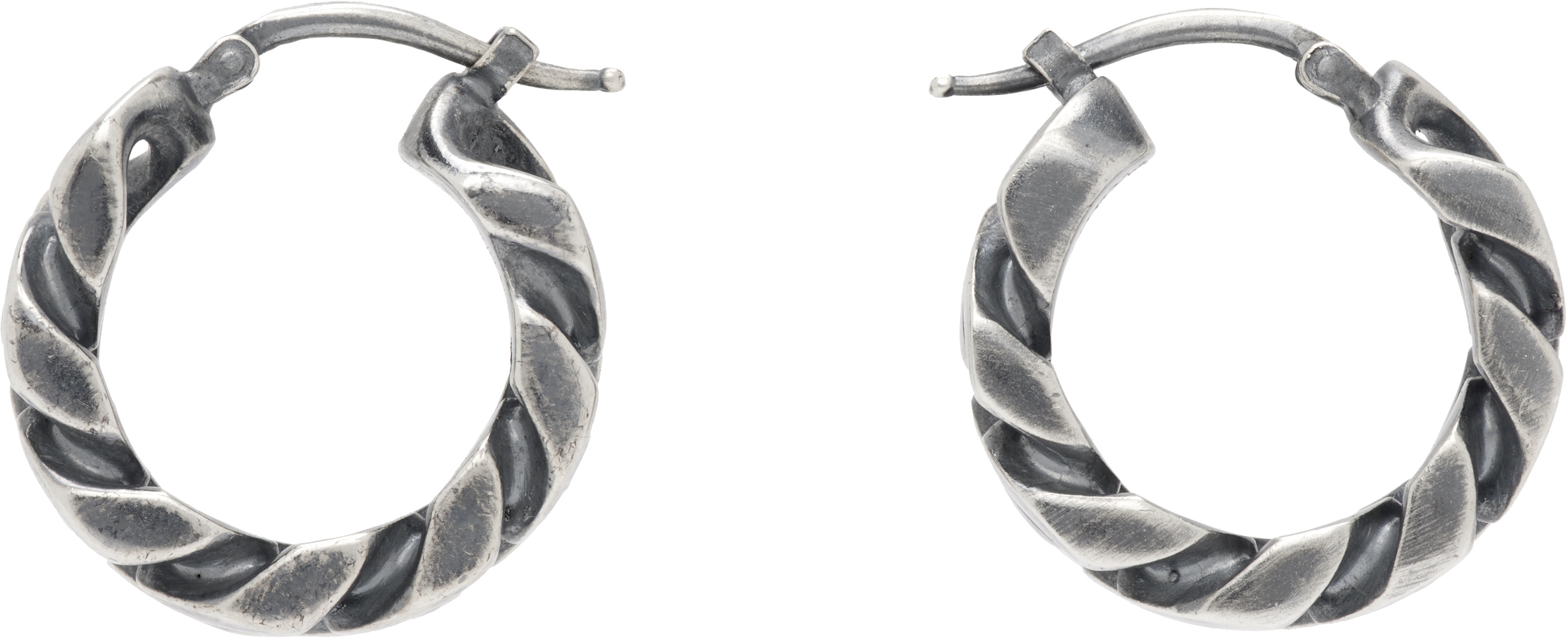 MM6 Maison Margiela アシンメトリーボールチェーンピアス