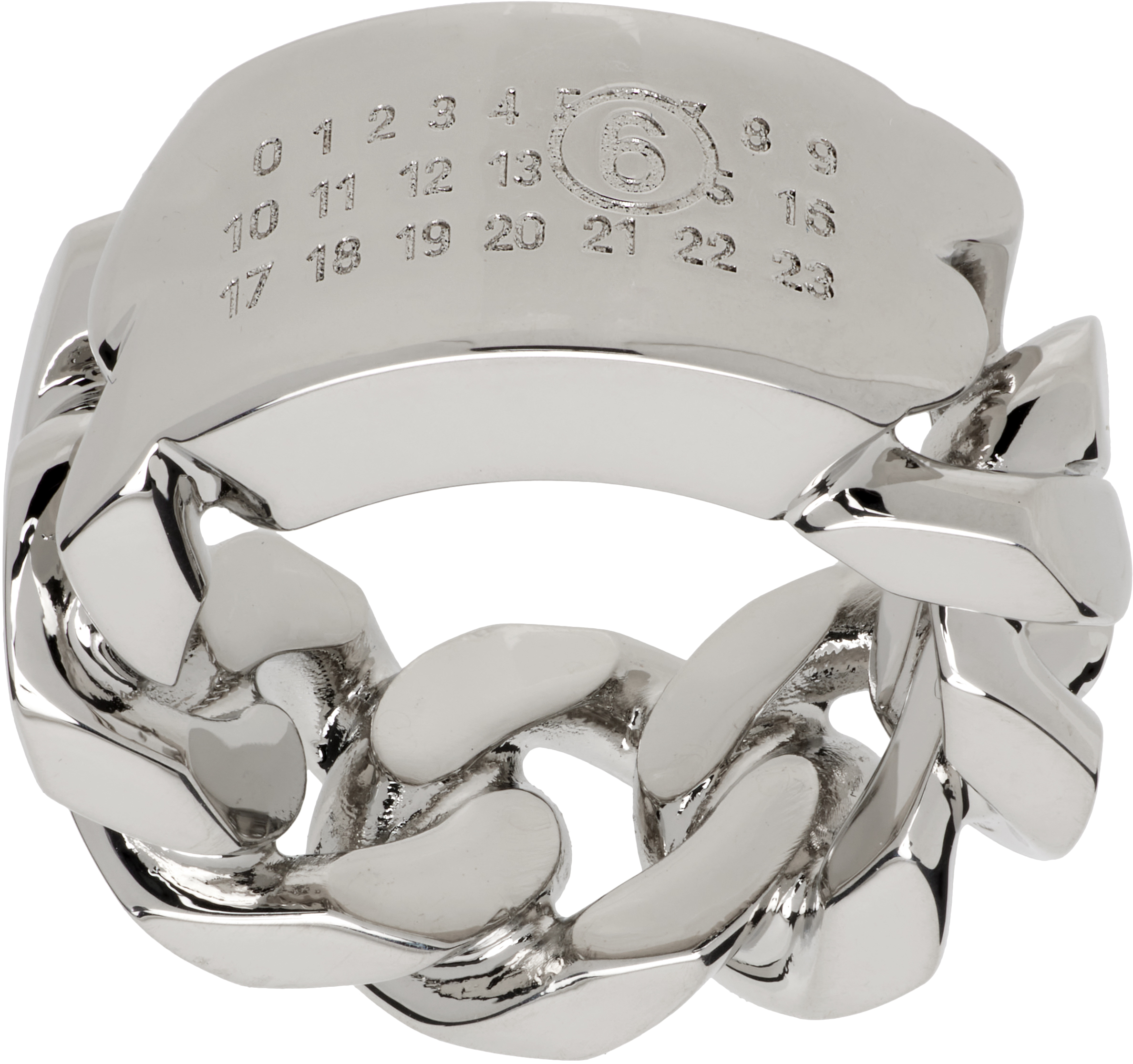 マルジェラ　チェーンリング masion margiela chain ring Maison Margiela - Curb Chain Ring | HBX