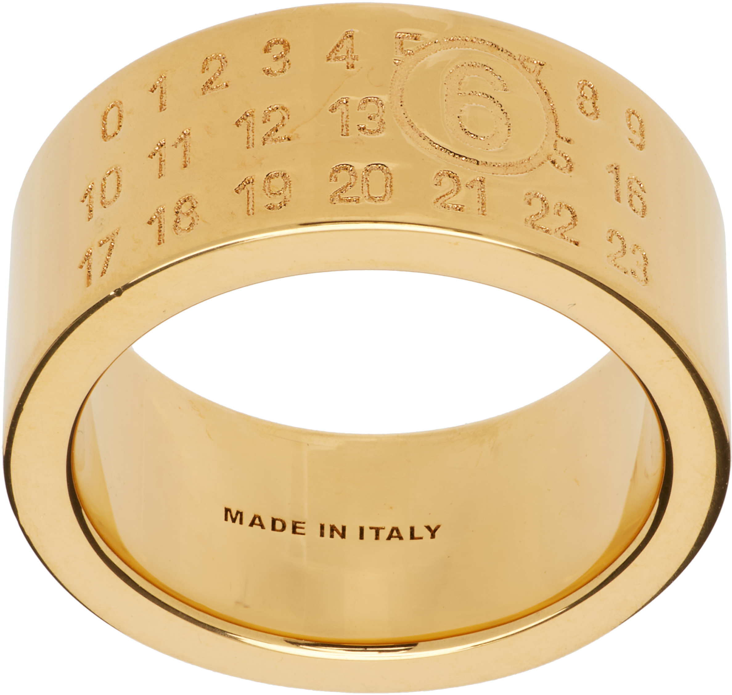 MM6 Maison MargielaのNumeric Minimal Signature リングがセール中