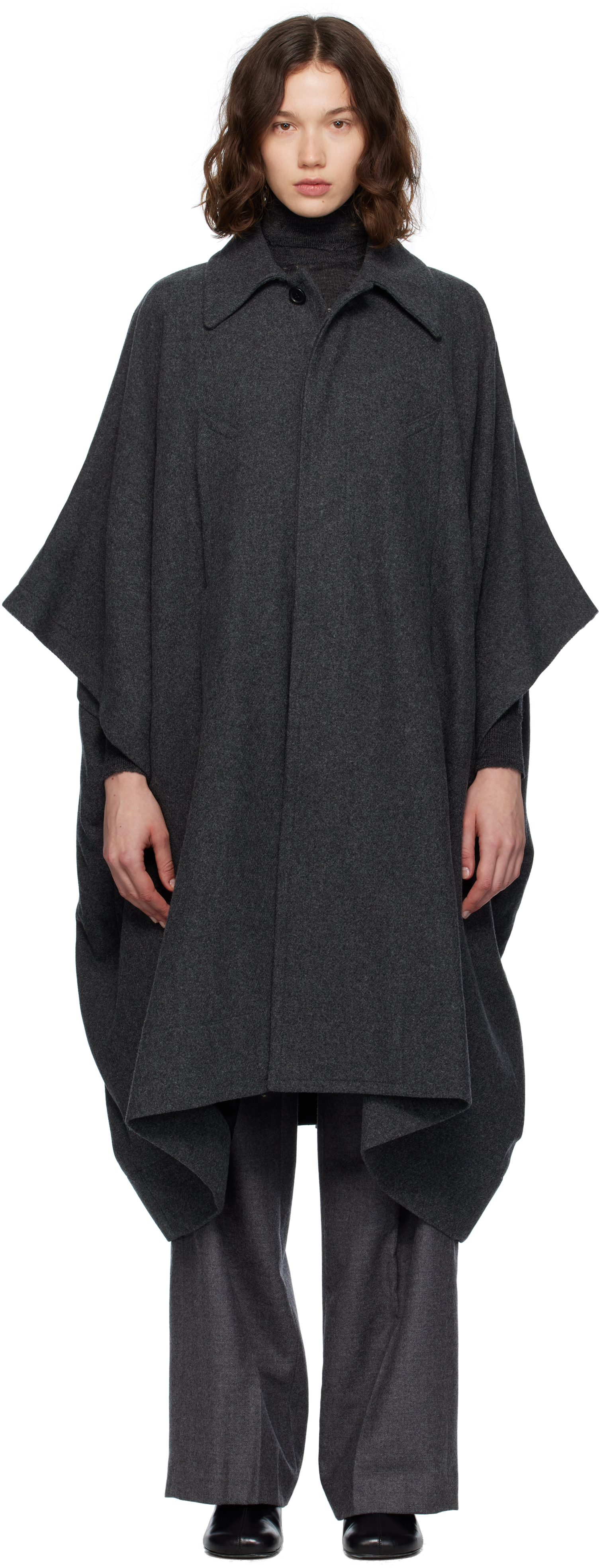 Gray Wool Coat