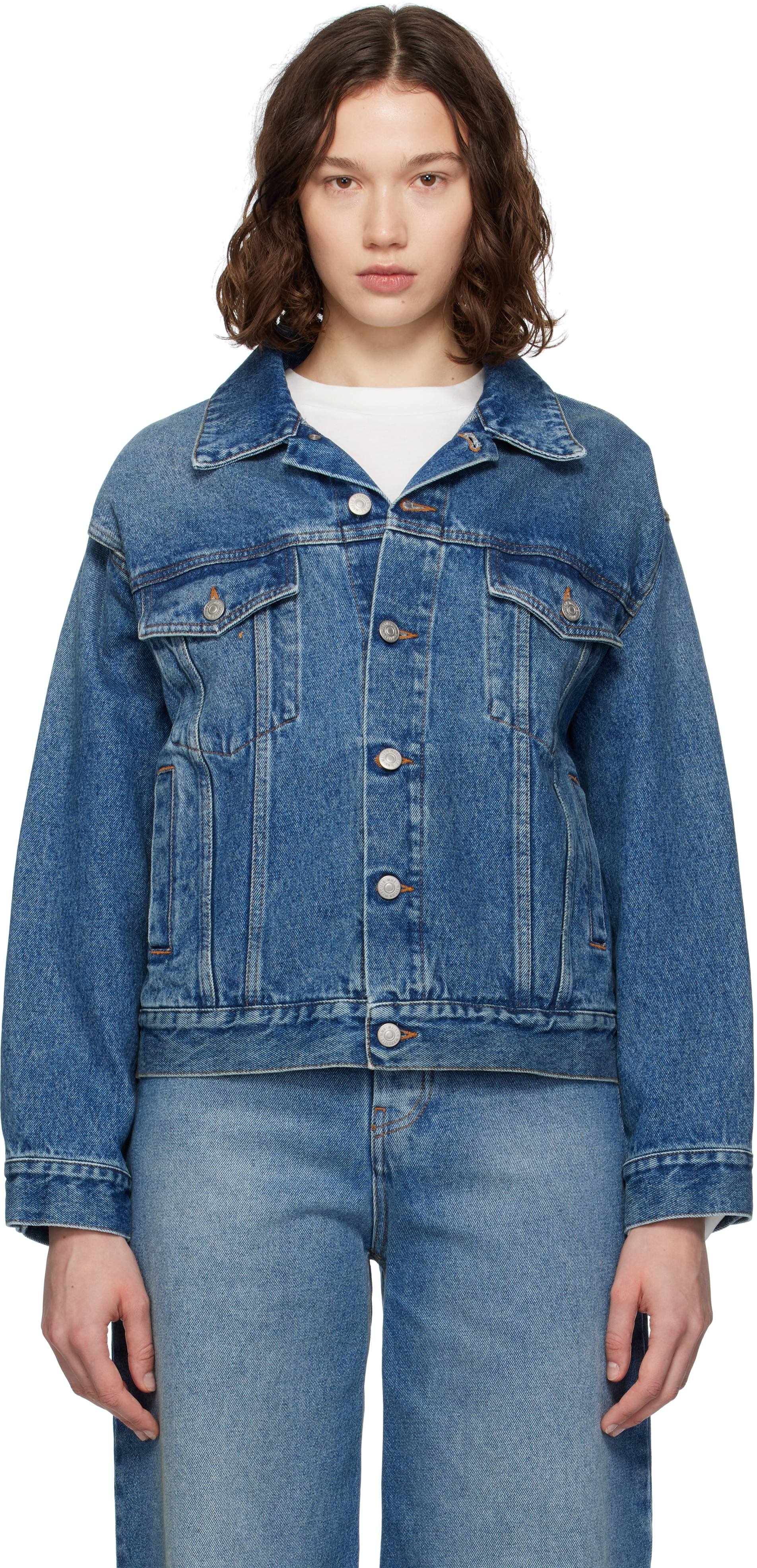 【送料&関税込】MM6 Maison Margiela Layered Denim Jacket Mm6 Maison Margiela Layered Denim Jacket | Balardi