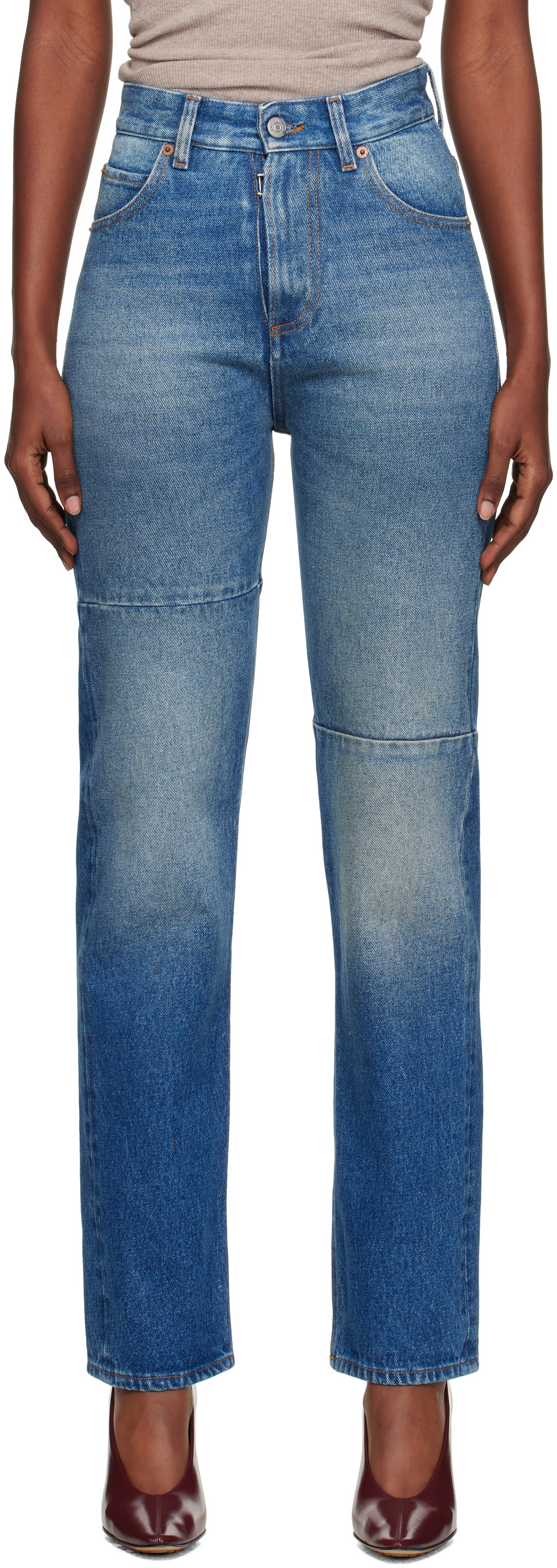 MM6Maison Margiela デニムキュロット 36 Maison Margiela｜デニムキュロットパンツ