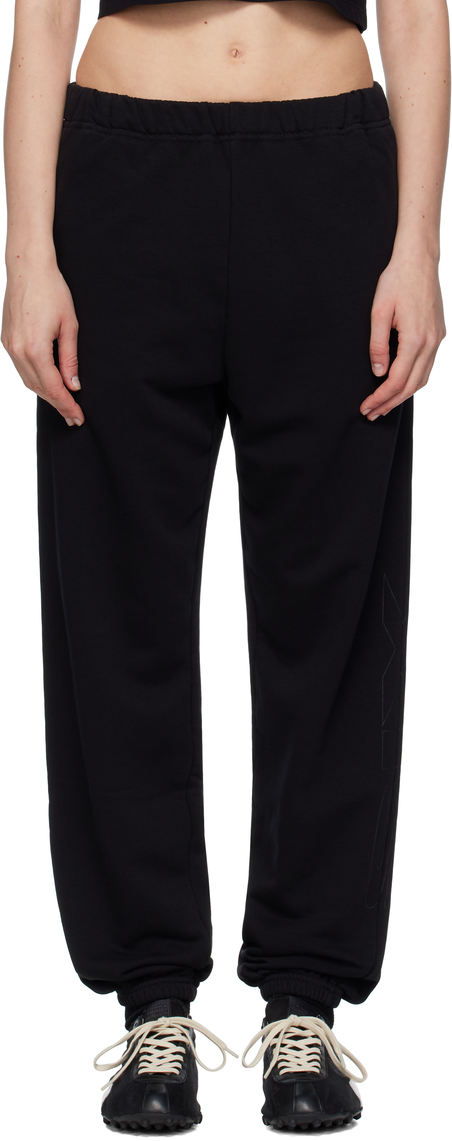 Black Logo Sweatpants