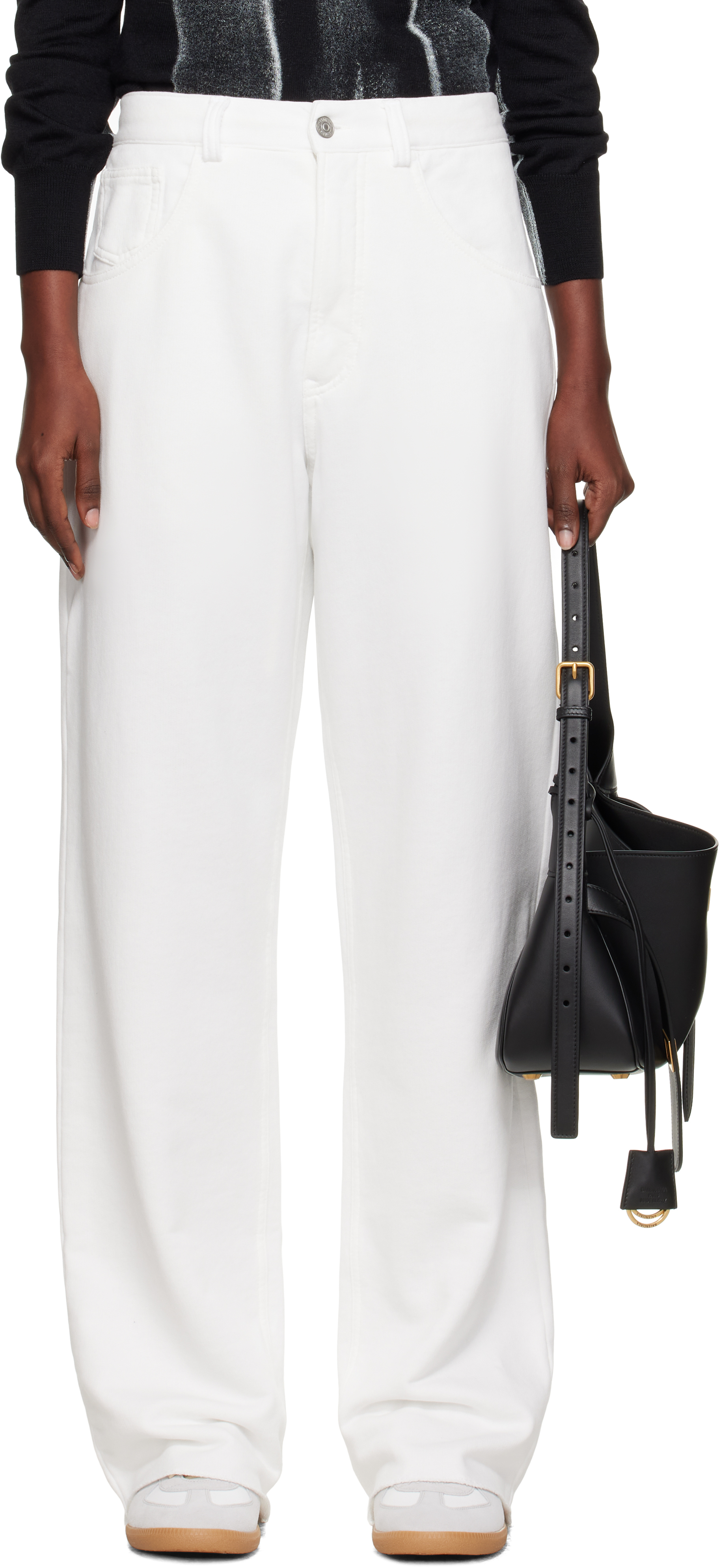 Off-White Brushed Sweat Jersey Trousers