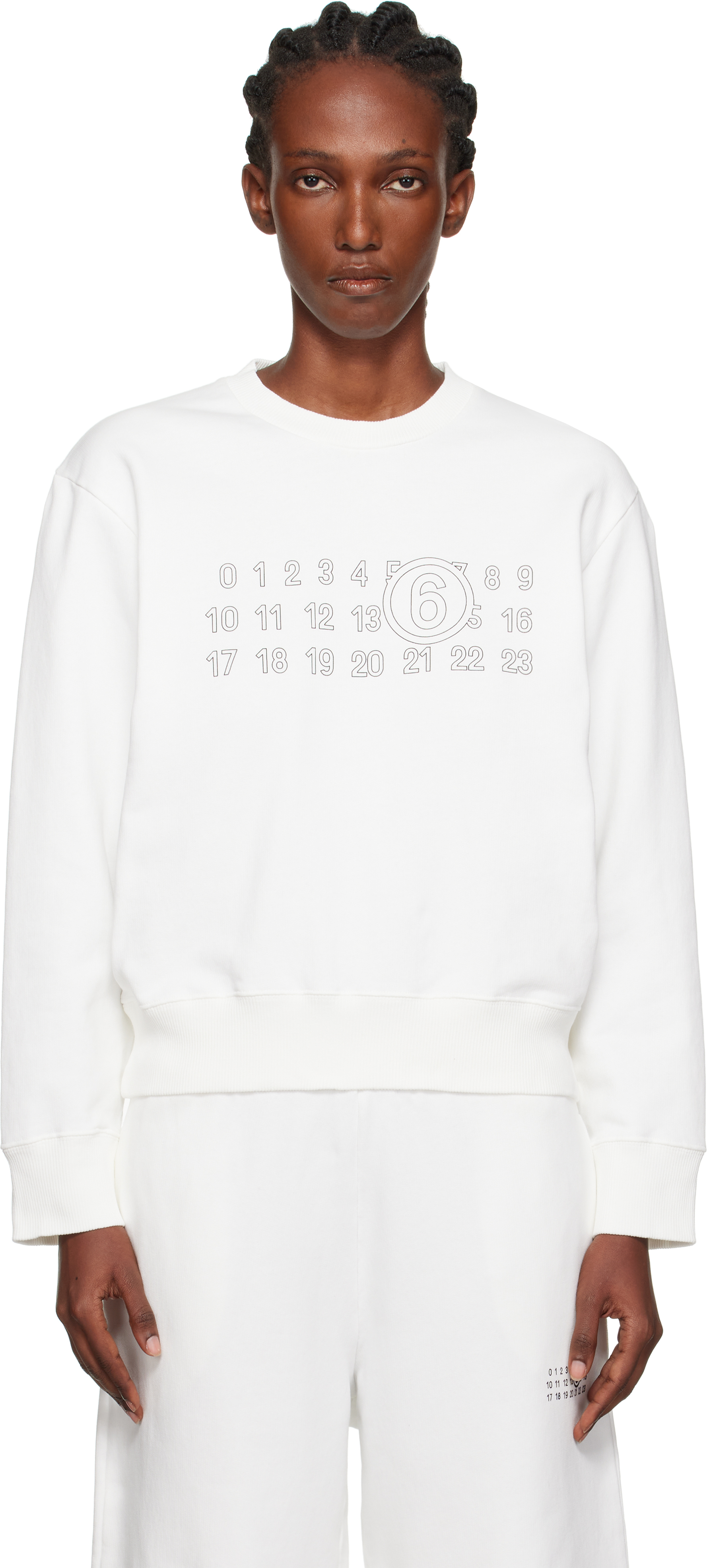 Mm6 Maison Margiela ウィメンズ スウェットシャツ | SSENSE 日本