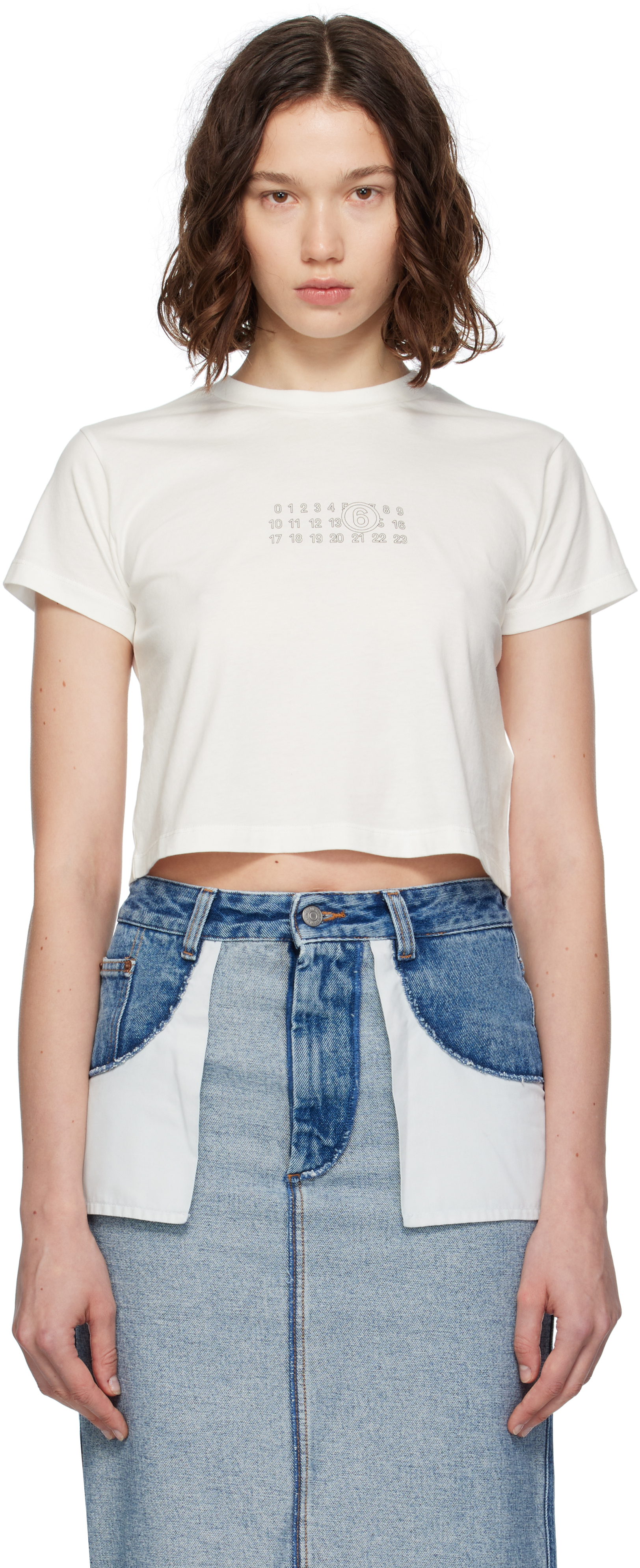 Yellow Cropped T-shirt