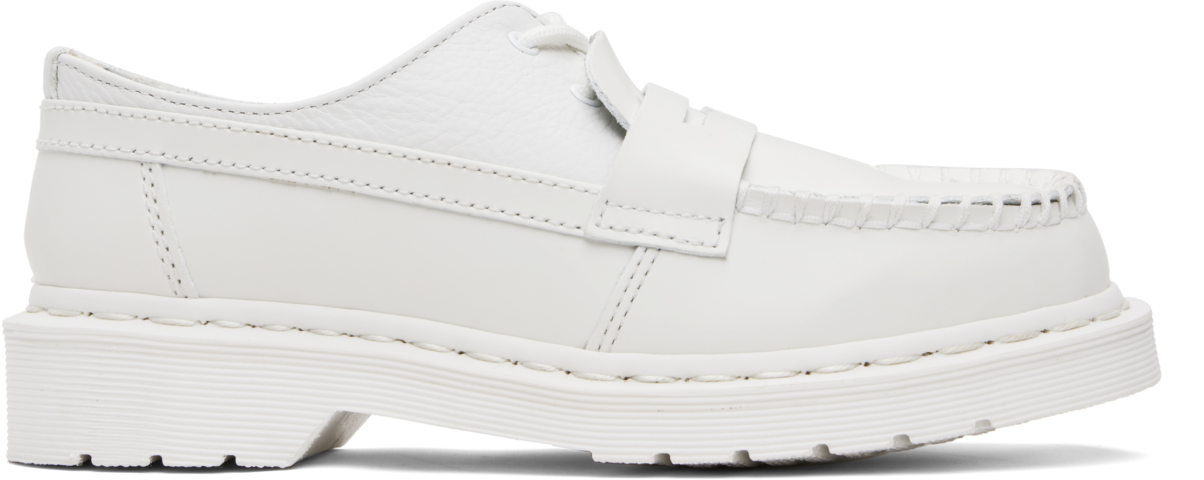 White Dr. Martens Edition 1461 Penton Derbys