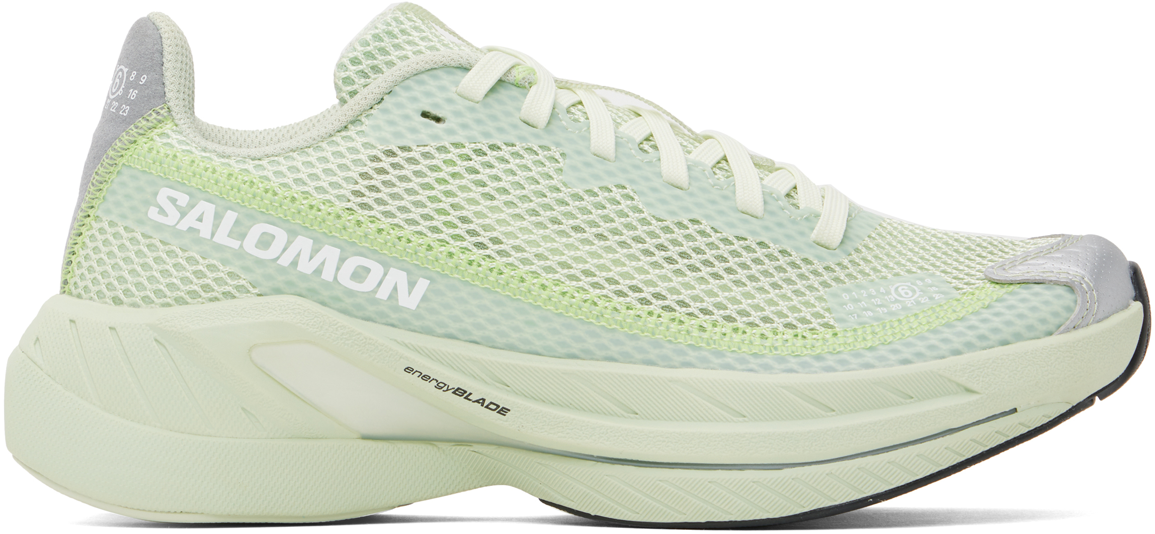 Green Salomon Edition Spectur 2 Sneakers by MM6 Maison Margiela on 