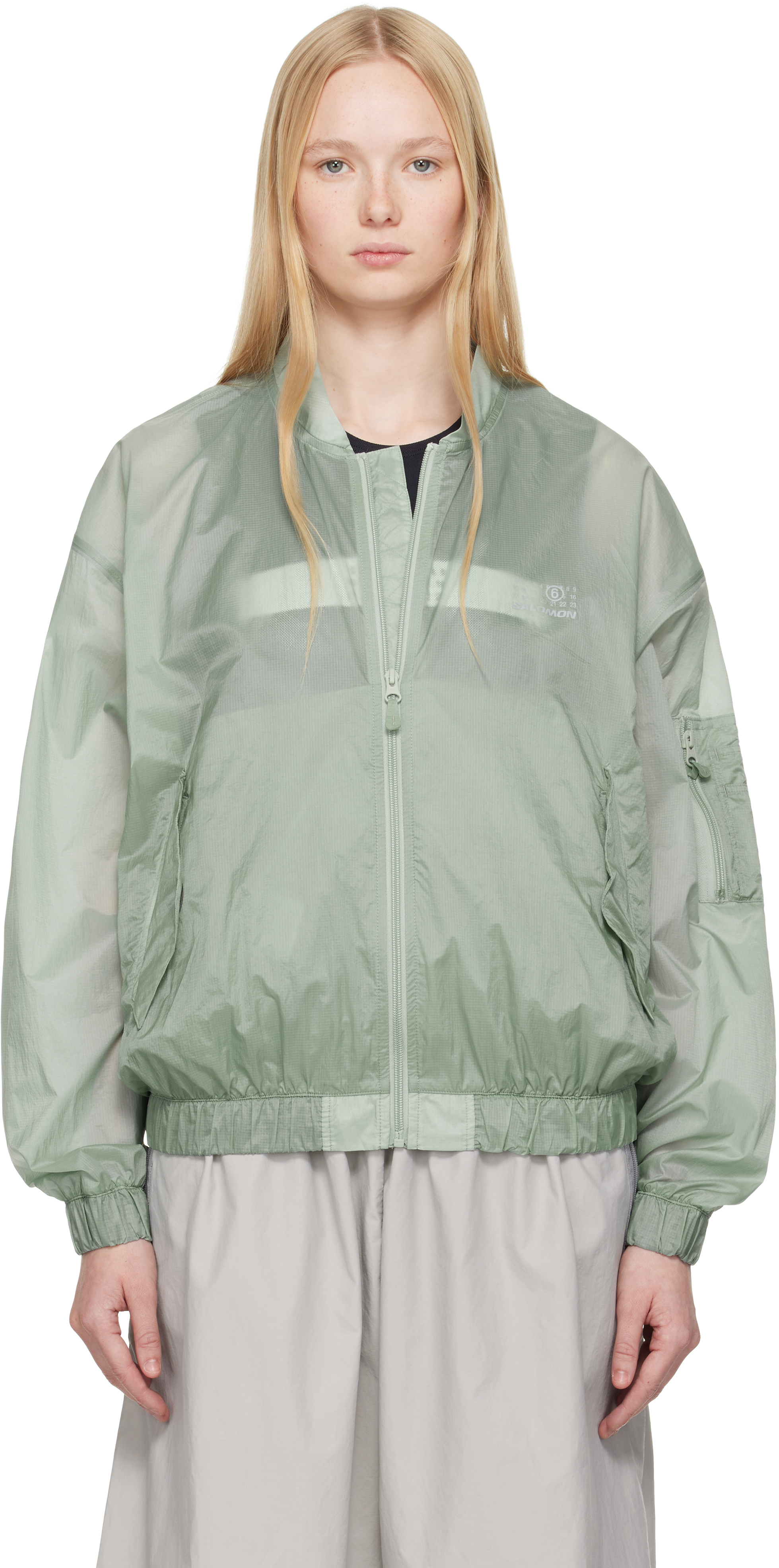 Mm6 Maison Margiela Blue Salomon Edition Sports Jacket