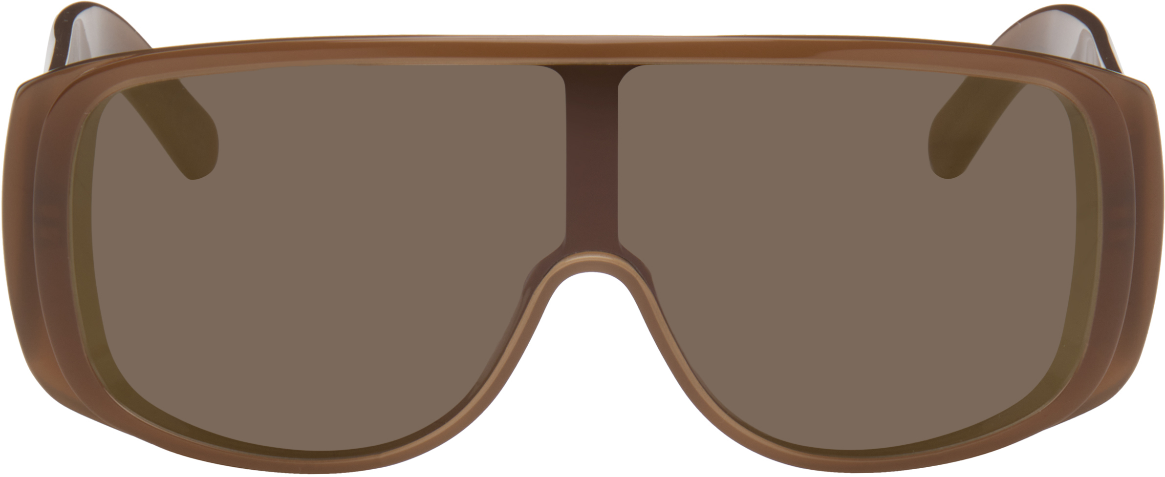 Brown Mask Sunglasses