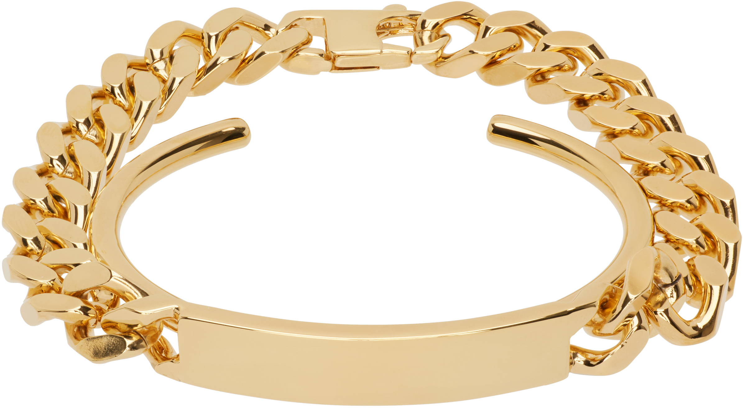 【10％OFF】 Logo Margiela: Maison MM6 Cuff SSENSE | Bracelet アクセサリー