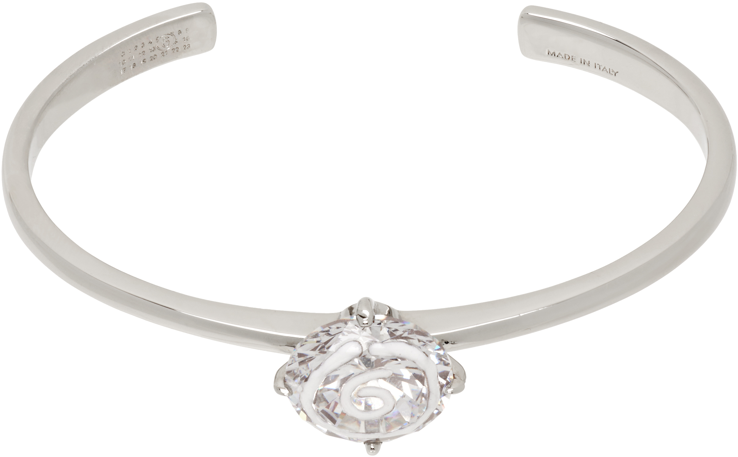 Enamel Logo Cuff Bracelet
