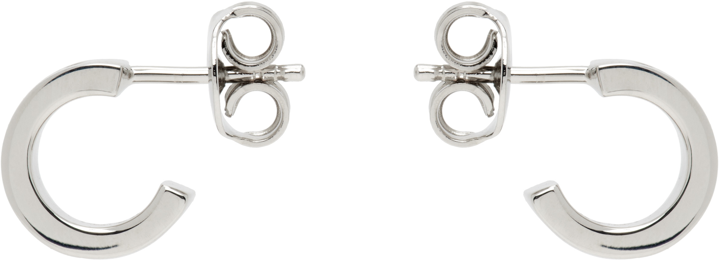 MM6 Maison Margiela: Numeric Minimal Signature フープピアス