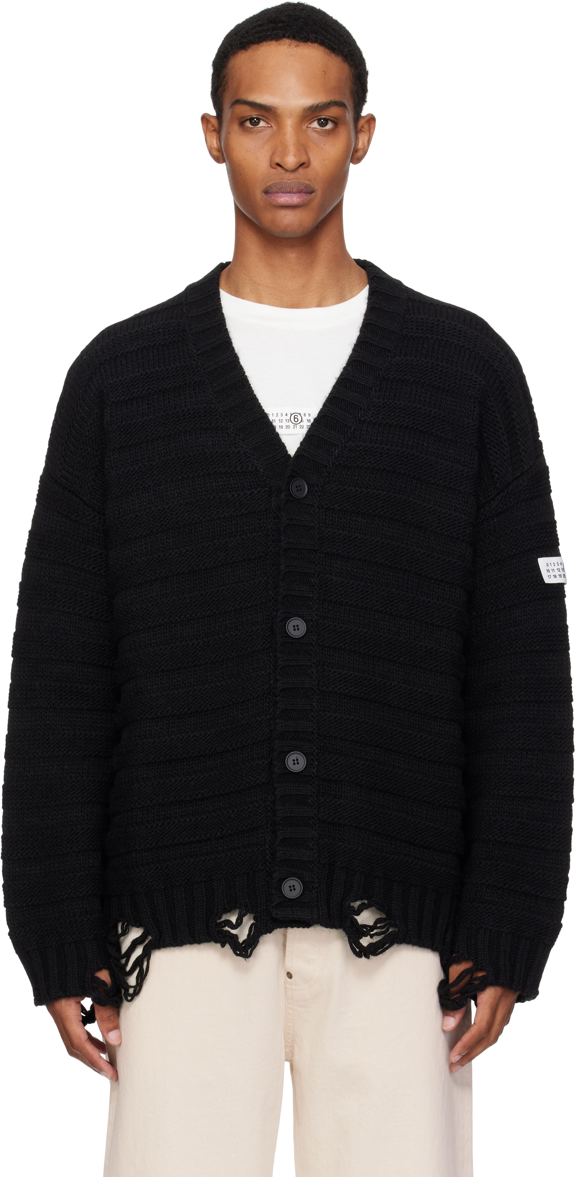 Gray Wool Cardigan