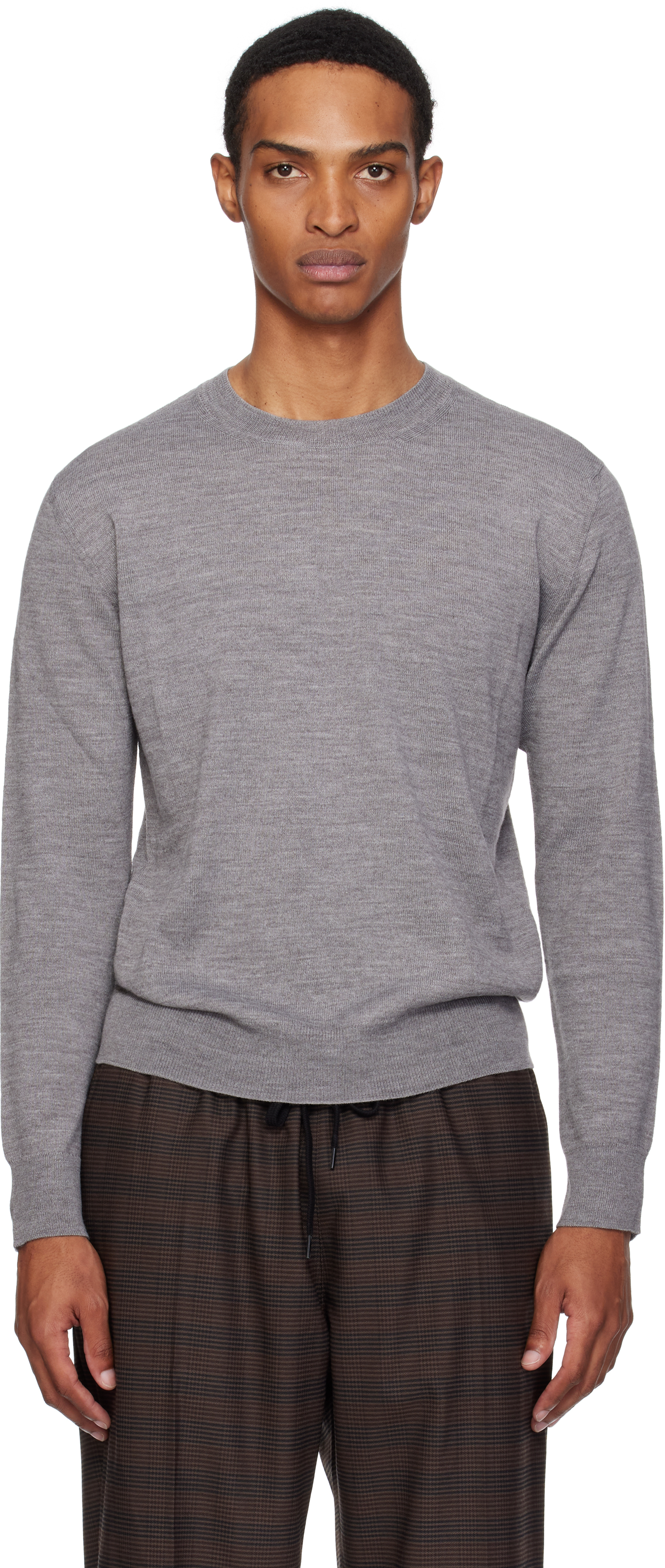 Black Elbow Patch Sweater