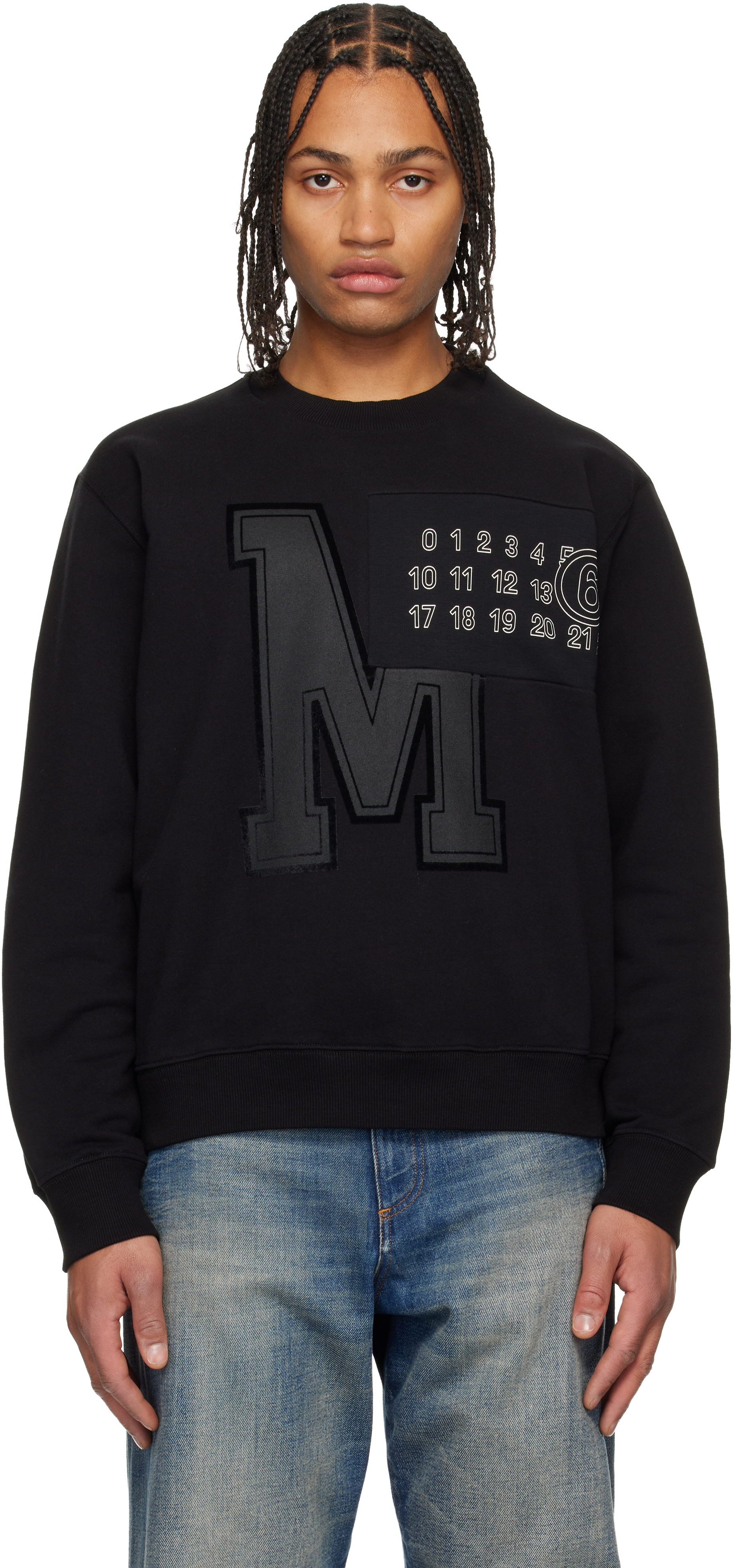 MM6 Maison Margiela ロゴプリント スウェット M MM6 by Maison Margiela ロゴプリントスウェットシャツ