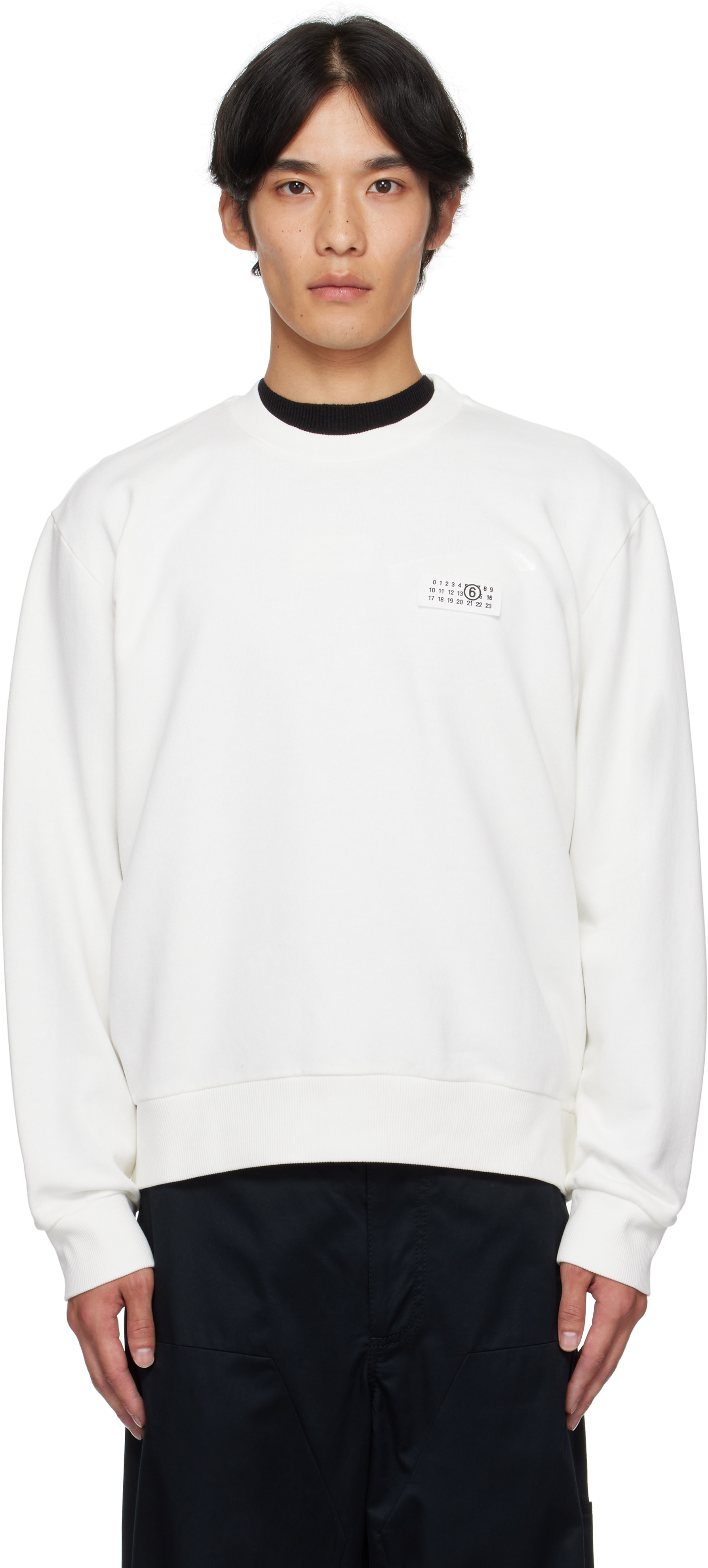 Off-White Logo Patch Sweatshirt