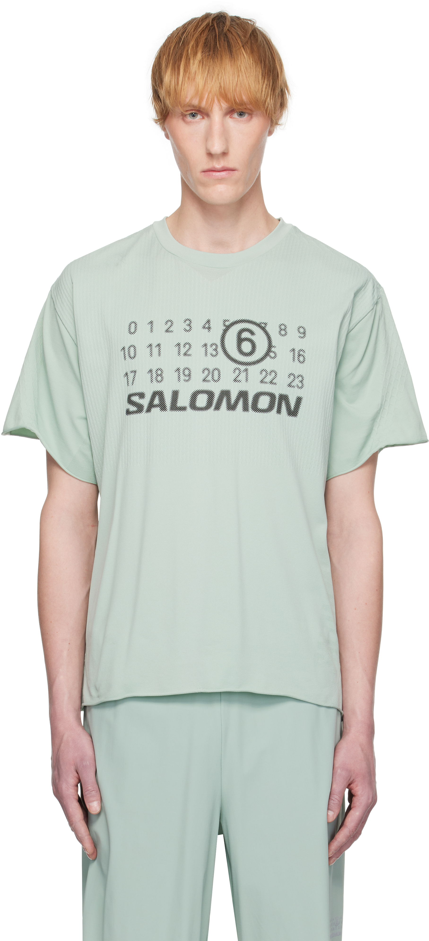 MM6 Maison Margiela: Blue Salomon Edition Seamless T-shirt