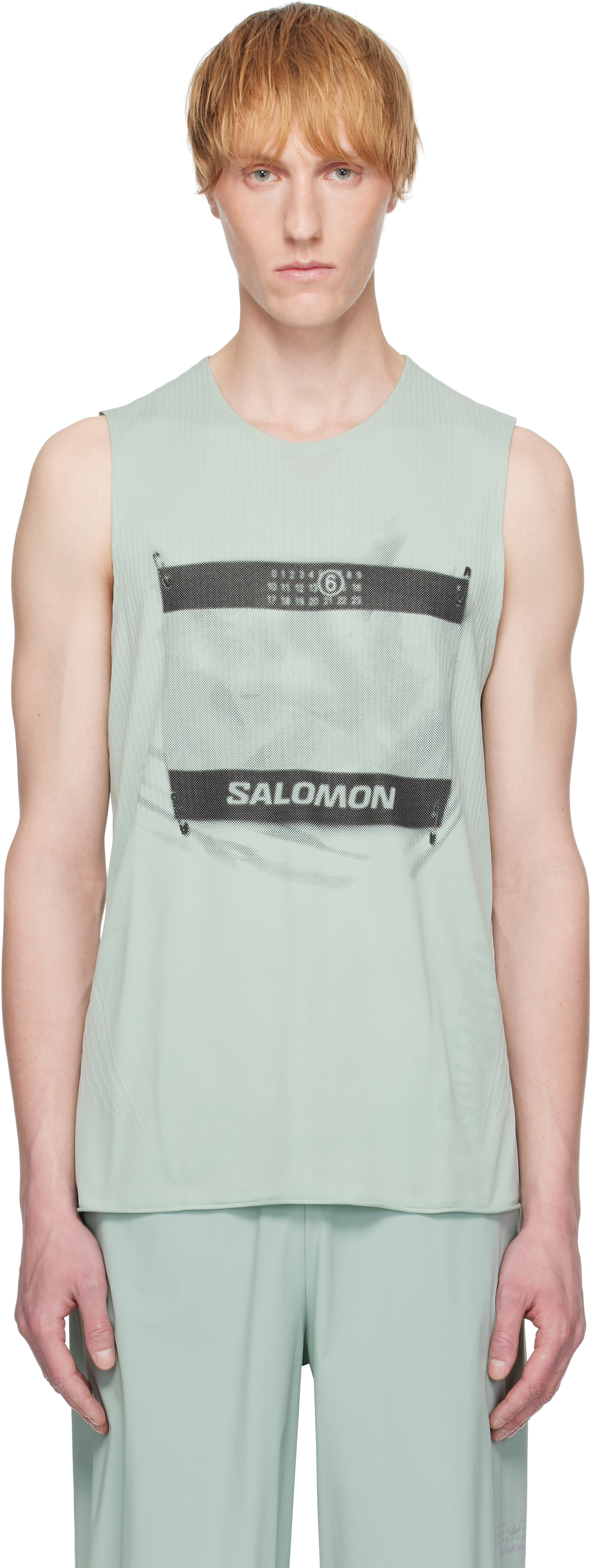 Black Salomon Edition Crewneck Tank Top
