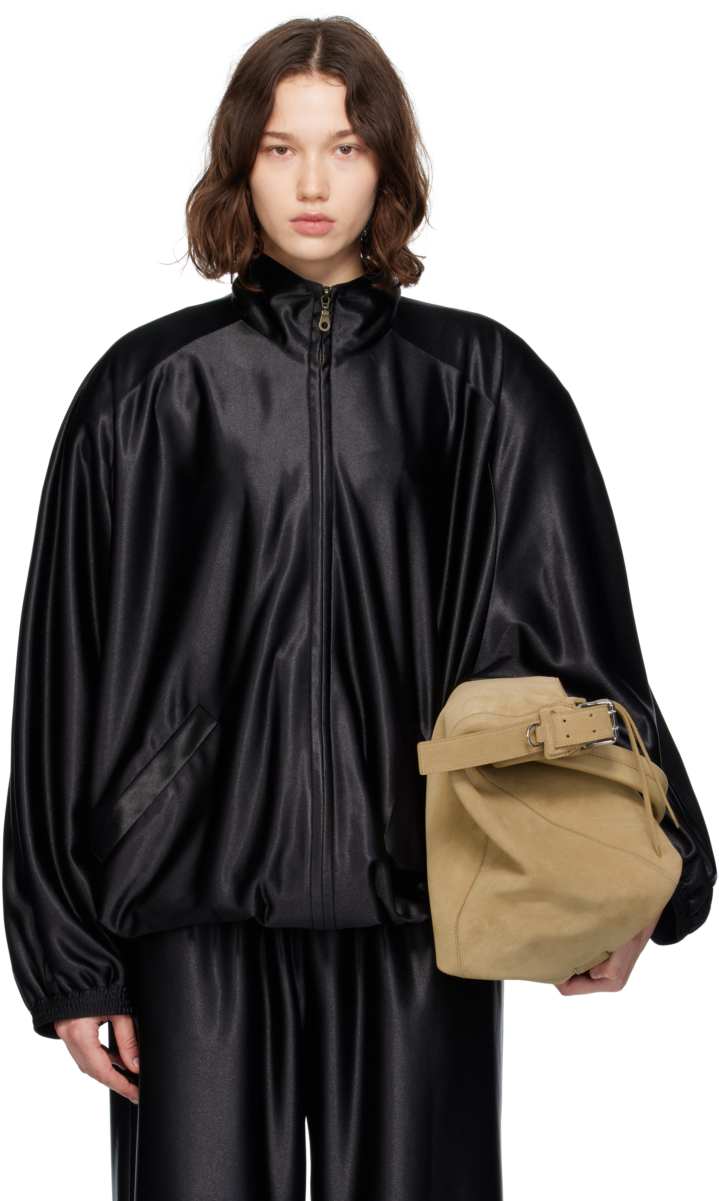 Black Chic Tracksuit Jacket