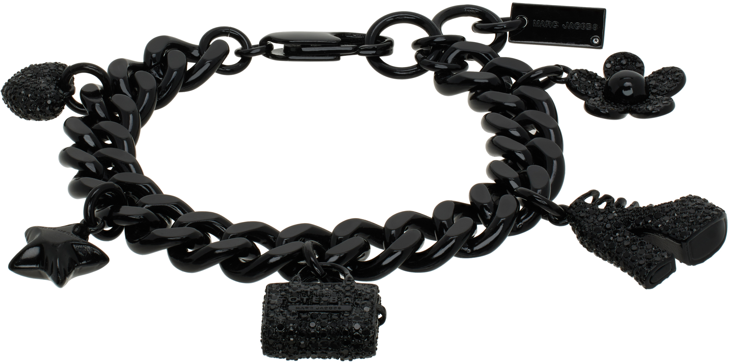 Marc Jacobs 'the Pavé Mini Icon Charm' Bracelet
