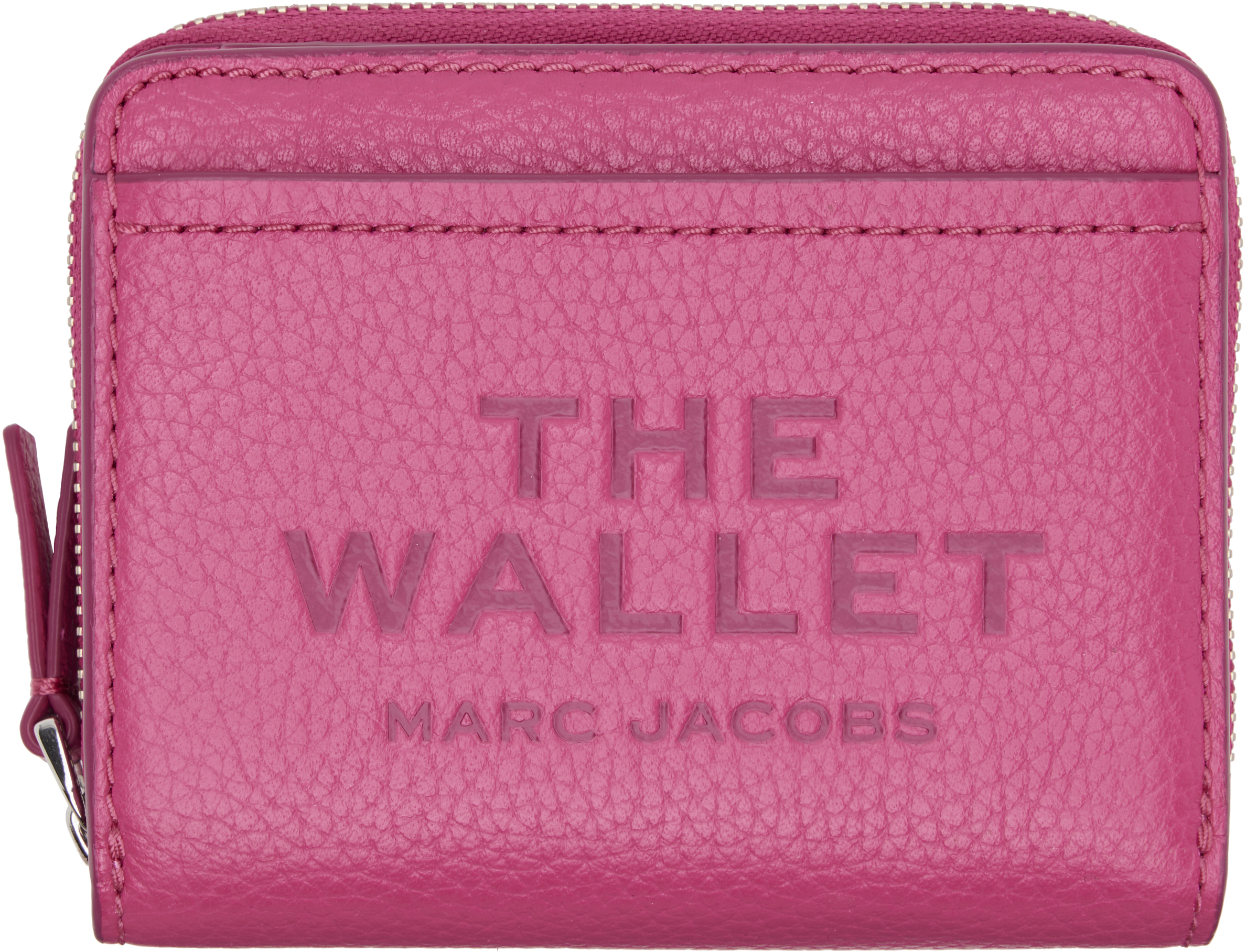 Marc Jacobs Pink 'the Leather Mini Compact' Wallet