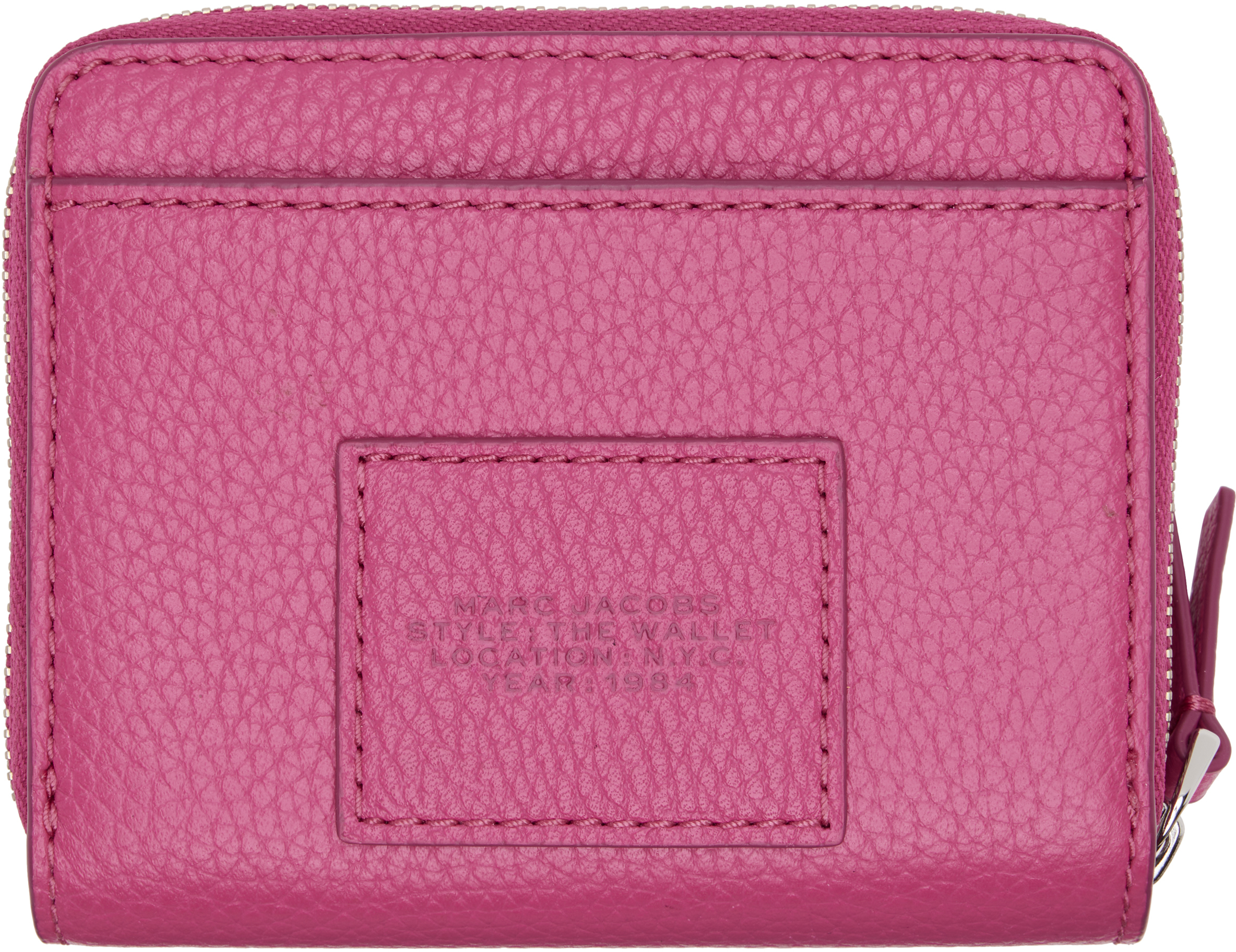 Marc Jacobs Pink 'the Leather Mini Compact' Wallet