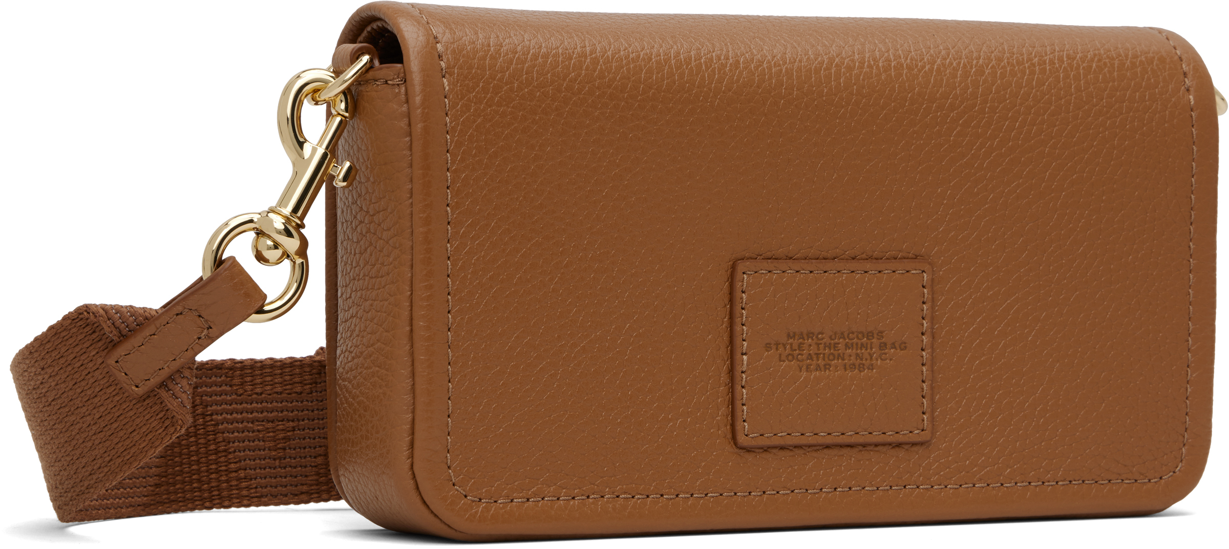 Marc Jacobs Brown 'the Leather Mini' Bag