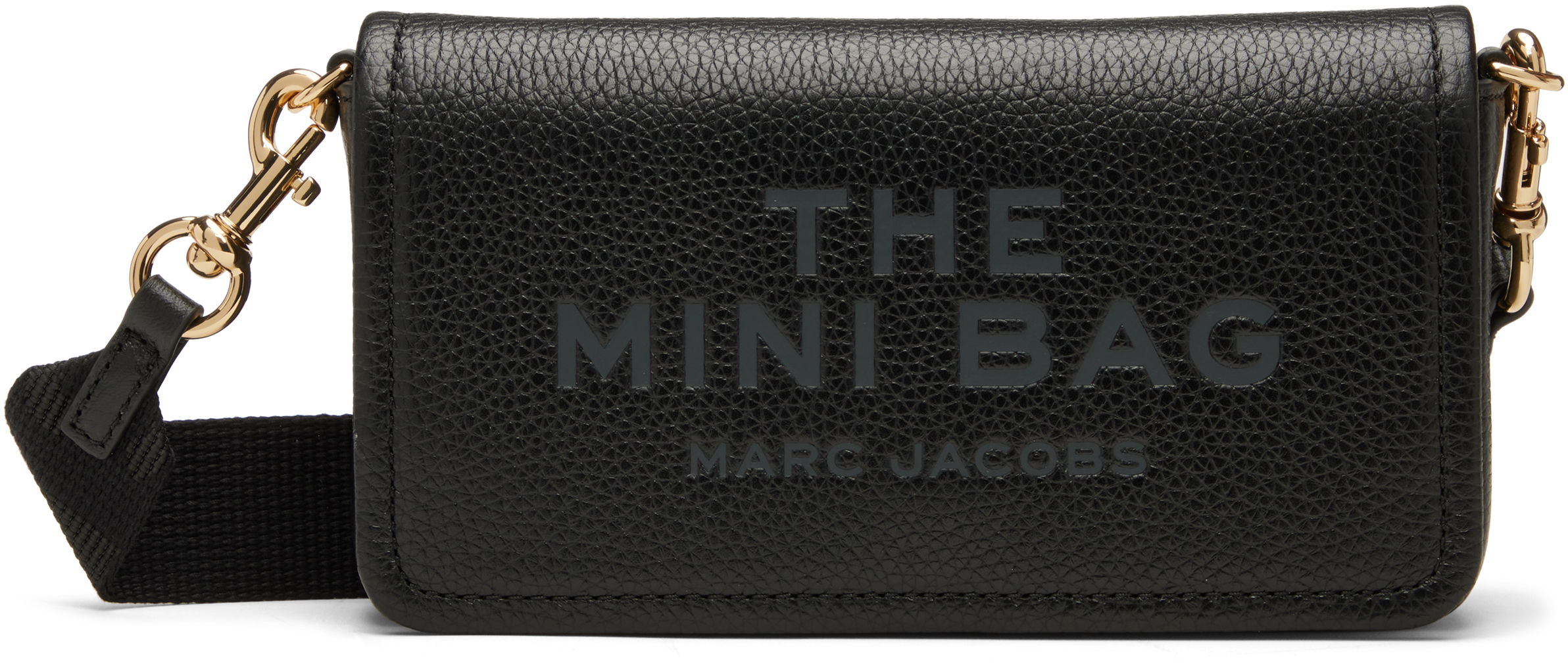 Marc Jacobs Black 'the Leather Mini' Bag In Black