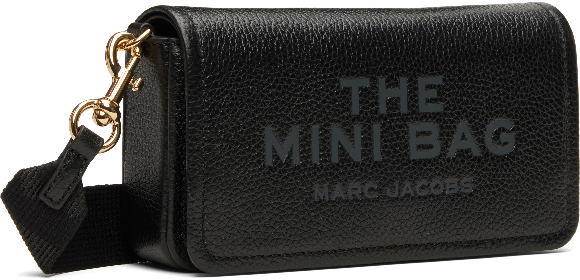 Marc Jacobs Black 'the Leather Mini' Bag In Black