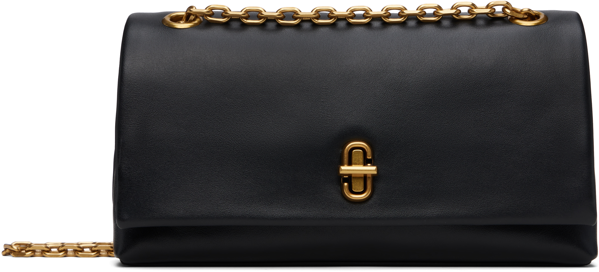 Marc Jacobs: Black 'The Dual Chain Mini' Bag | SSENSE