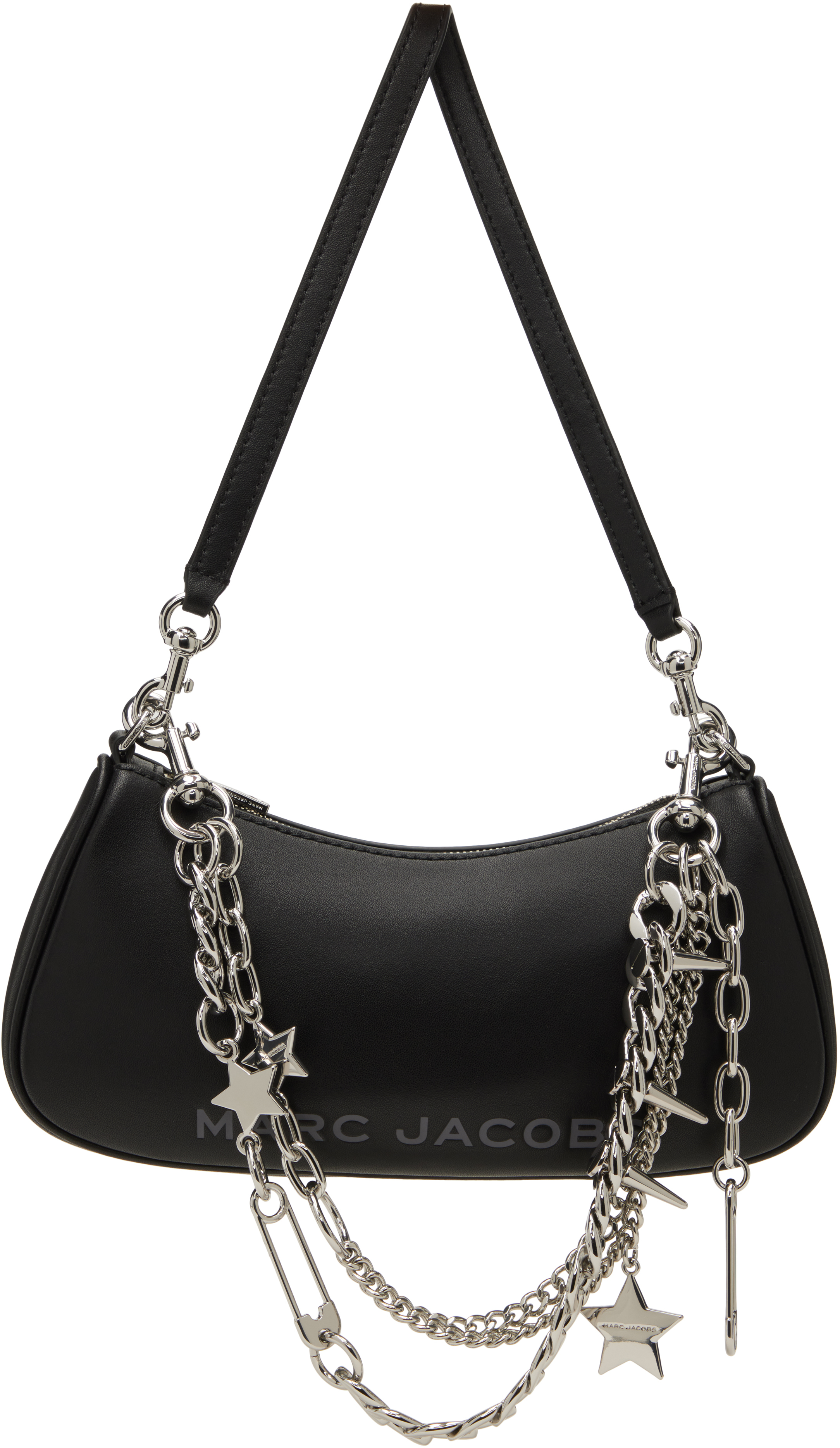 Marc Jacobs Black 'the Star Charm Shoulder' Bag