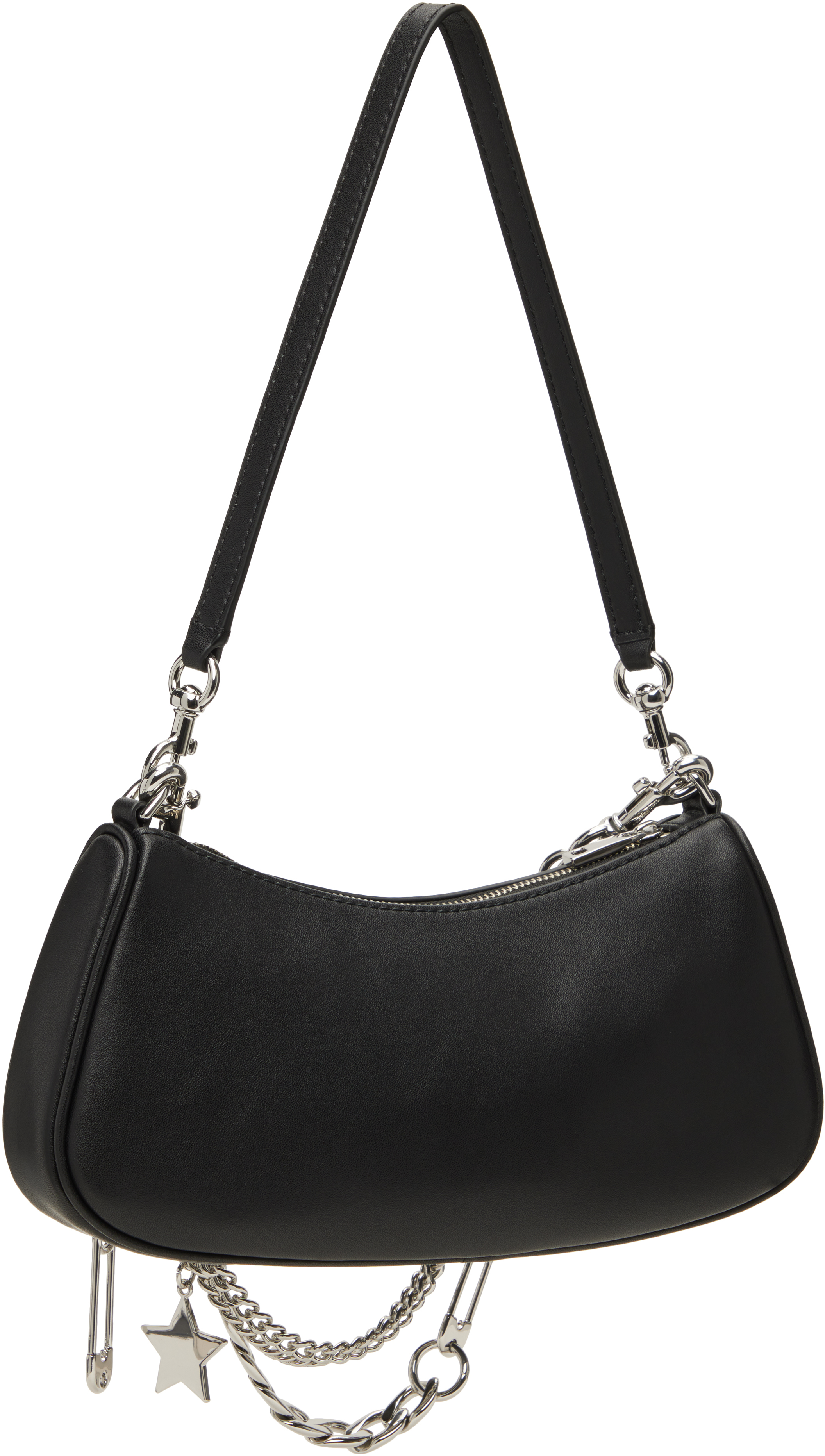 Marc Jacobs Black 'the Star Charm Shoulder' Bag In Black