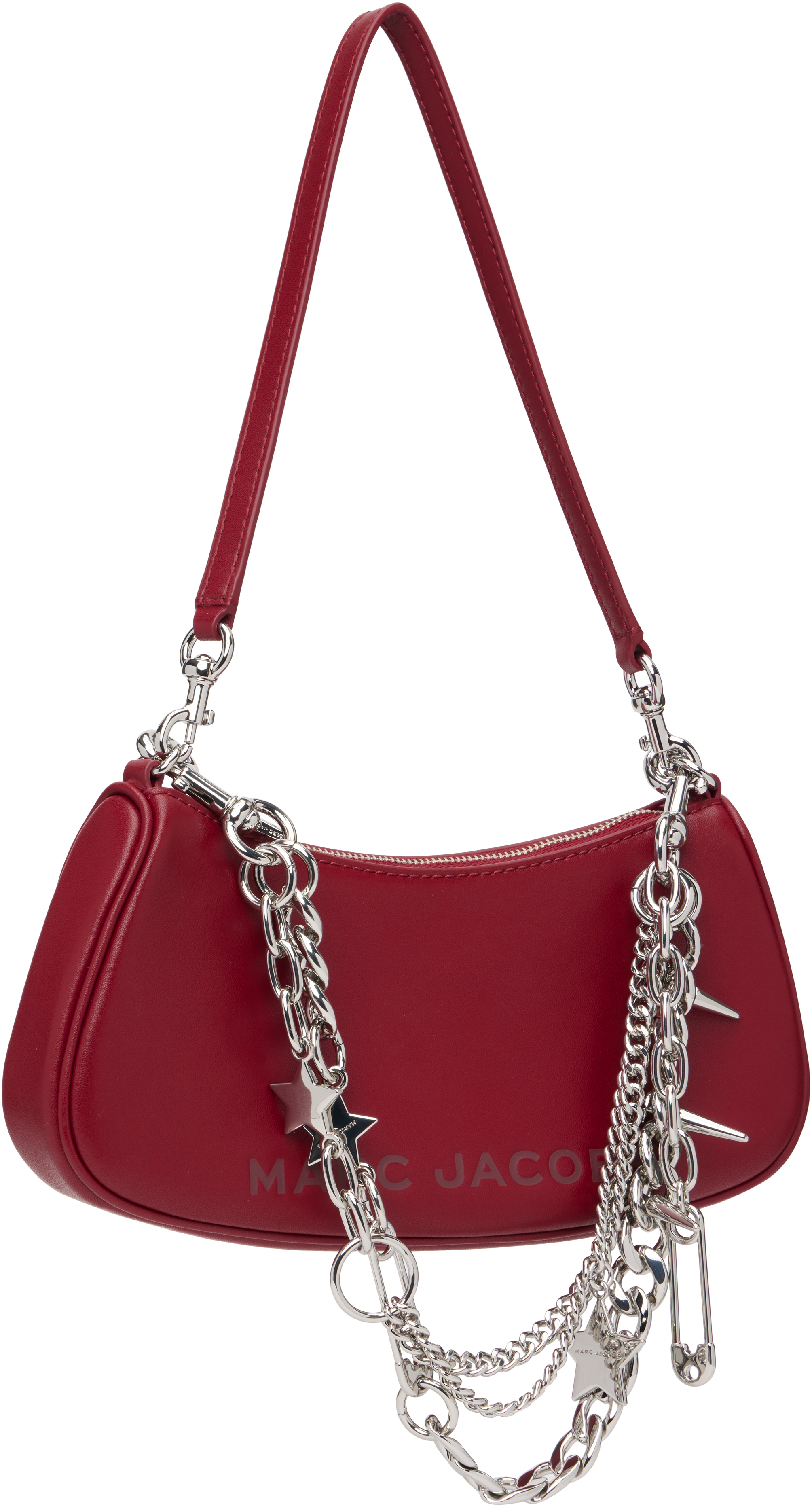Marc Jacobs Red 'the Star Charm Shoulder' Bag