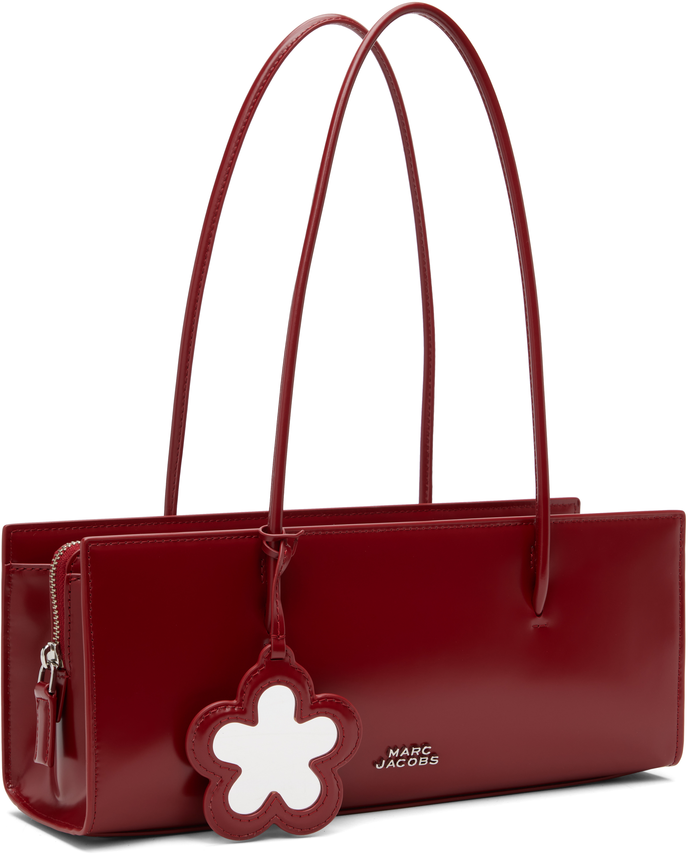 Marc Jacobs Red 'the Glam Mirror Satchel' Bag