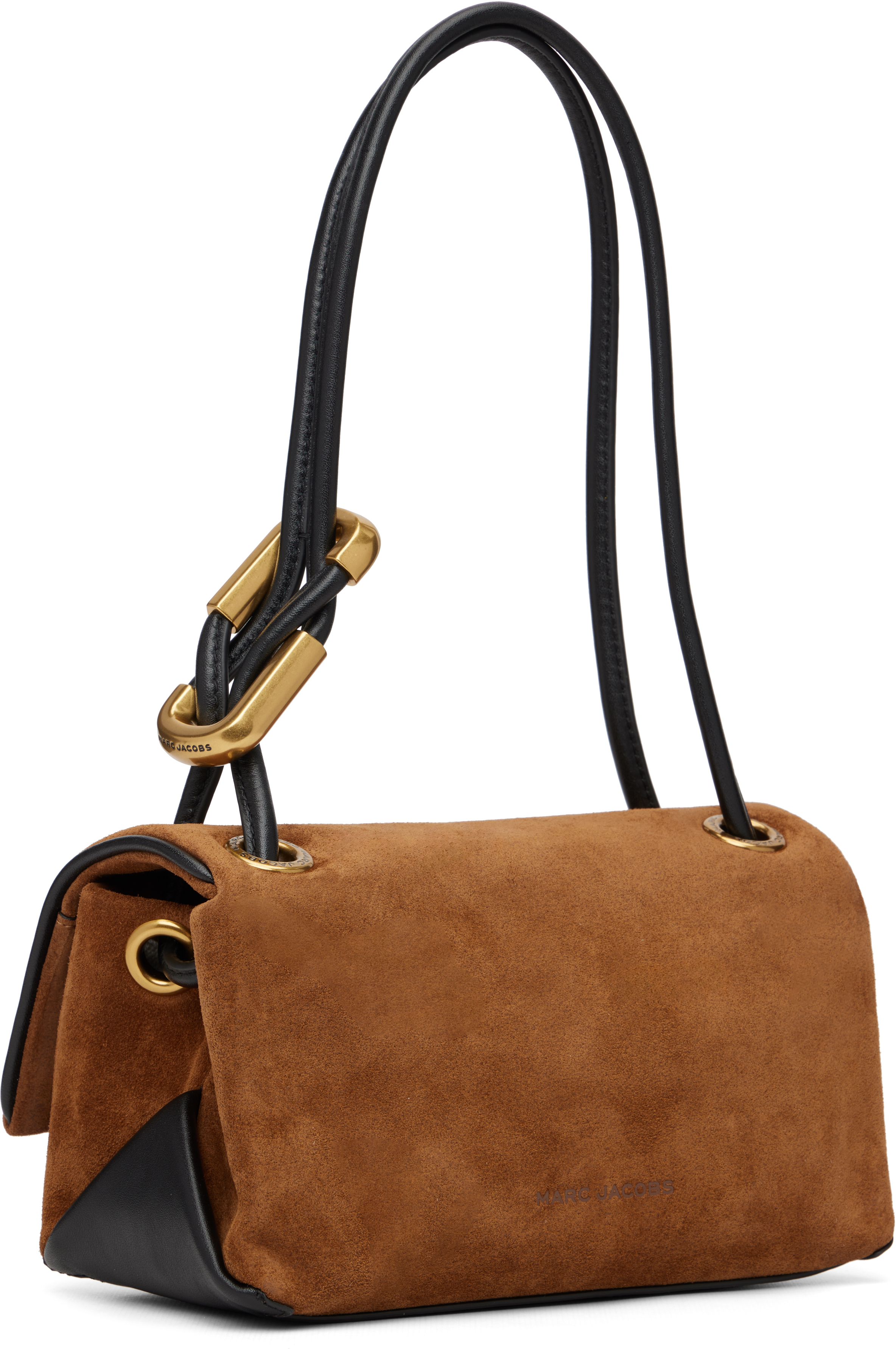 Marc Jacobs Tan 'the Suede Mini Dual' Bag In Orange