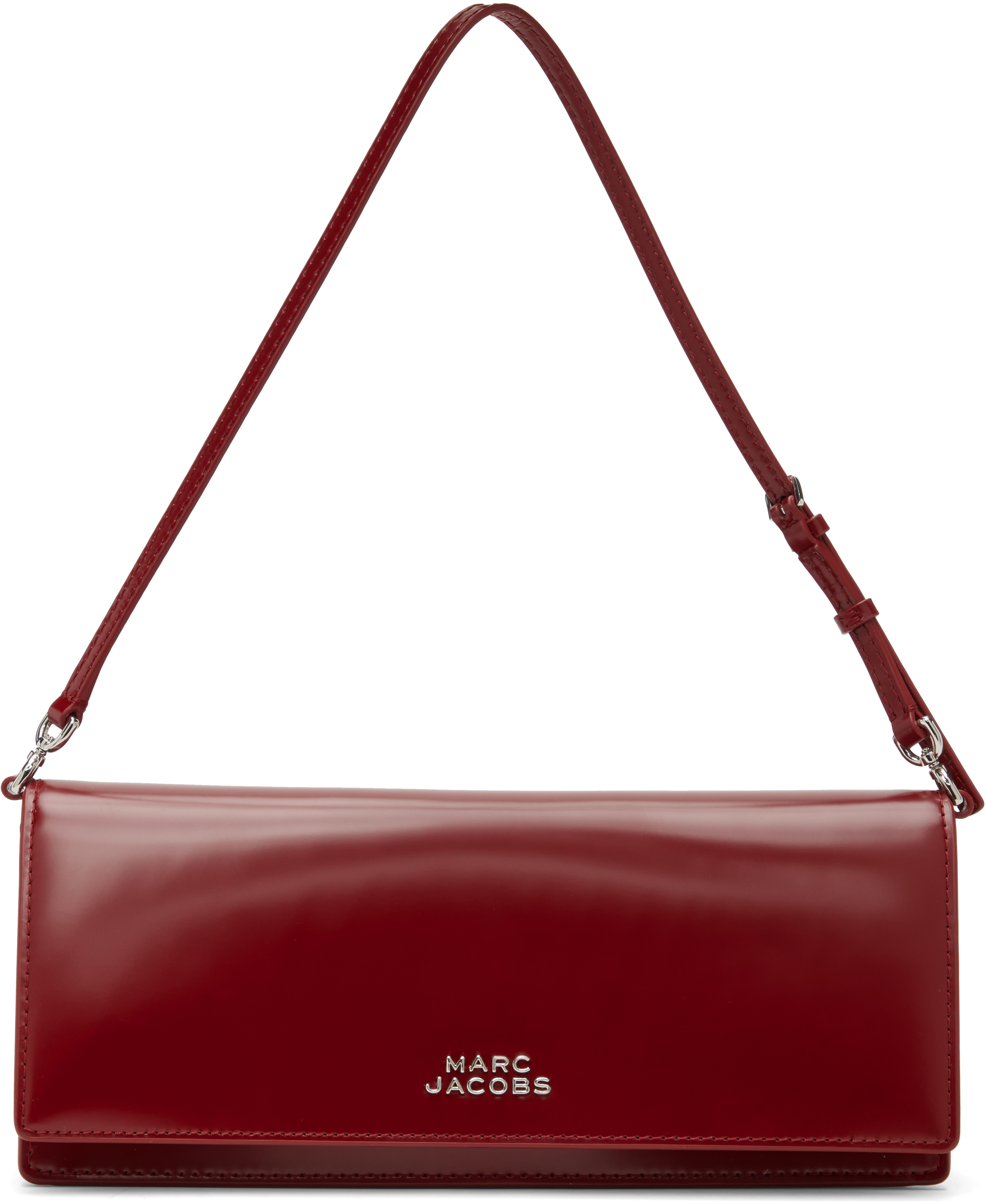 Marc Jacobs Red 'the Glam Mirror' Shoulder Bag