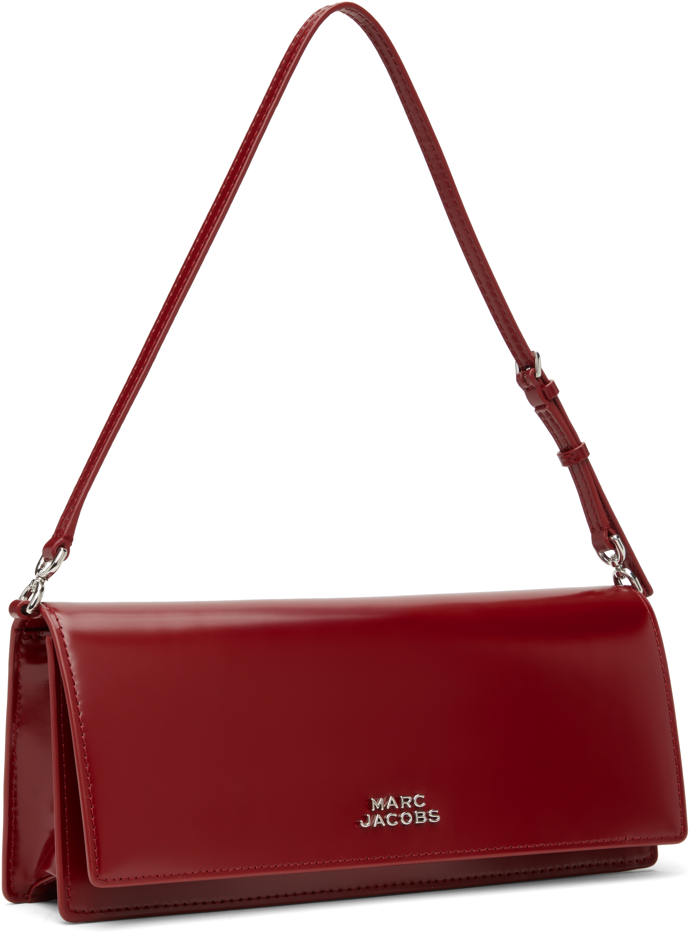 Marc Jacobs Red 'the Glam Mirror' Shoulder Bag