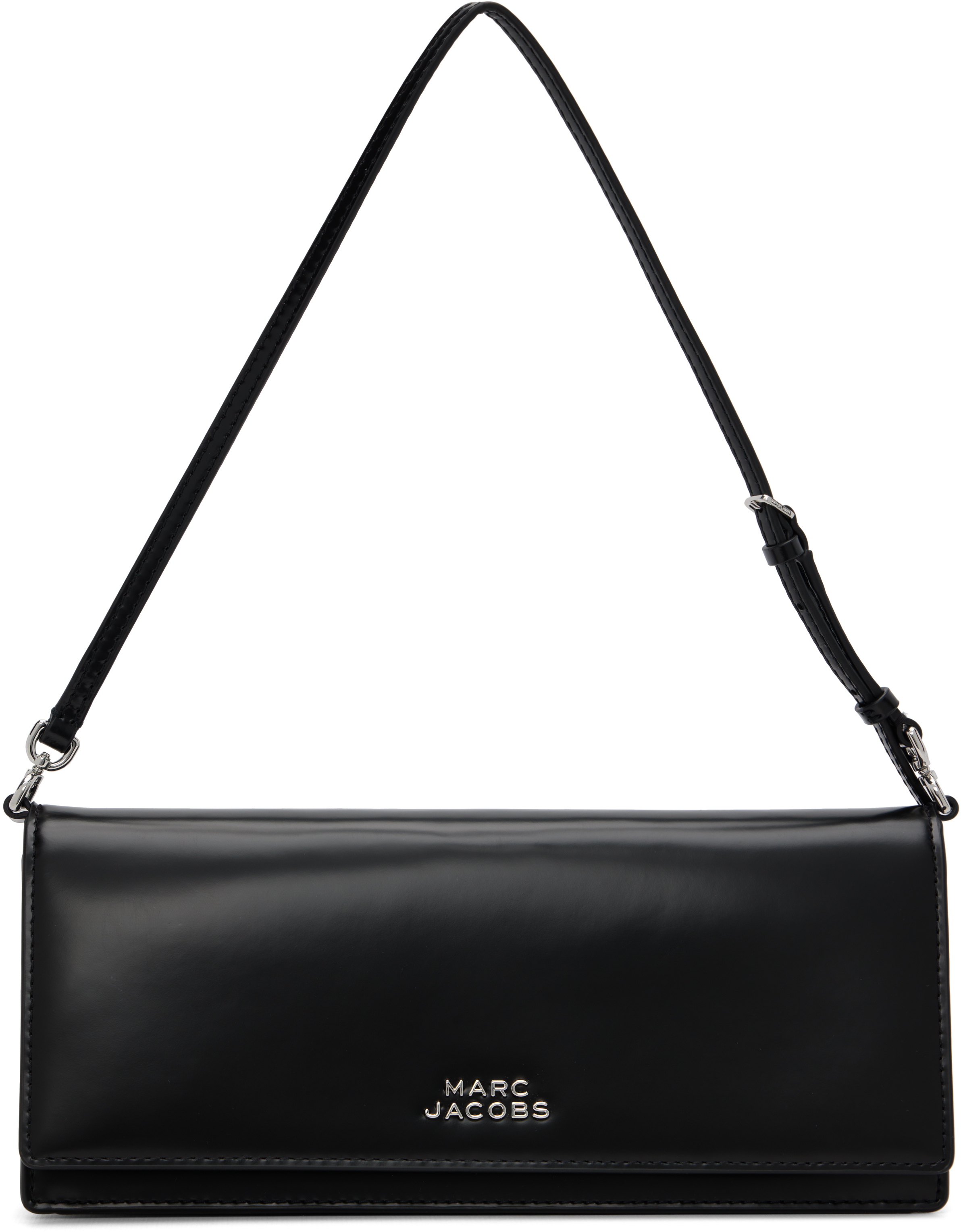 Black 'The Glam Mirror' Shoulder Bag by Marc Jacobs on Sale