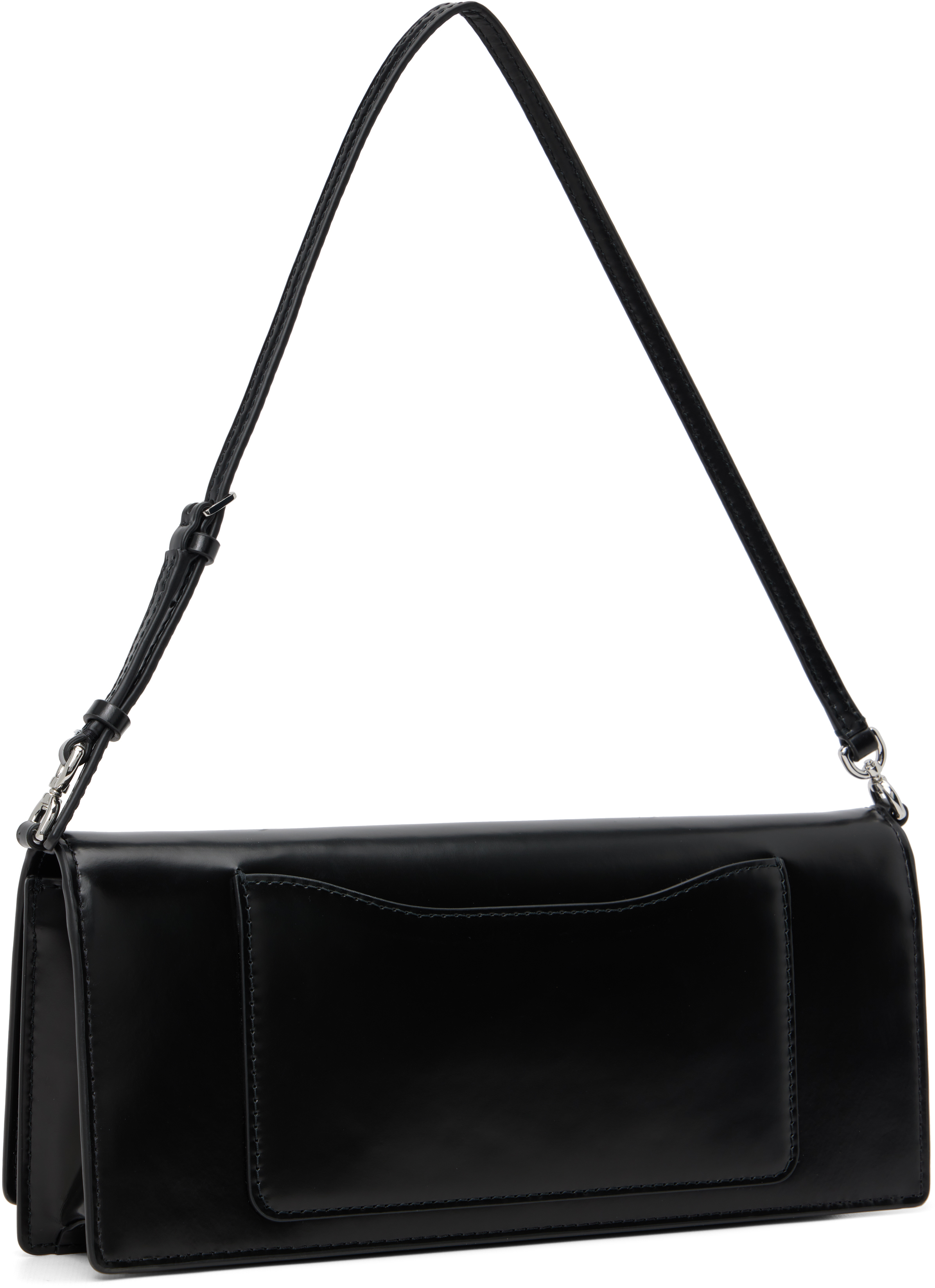 Marc Jacobs Black 'the Glam Mirror' Shoulder Bag In Black