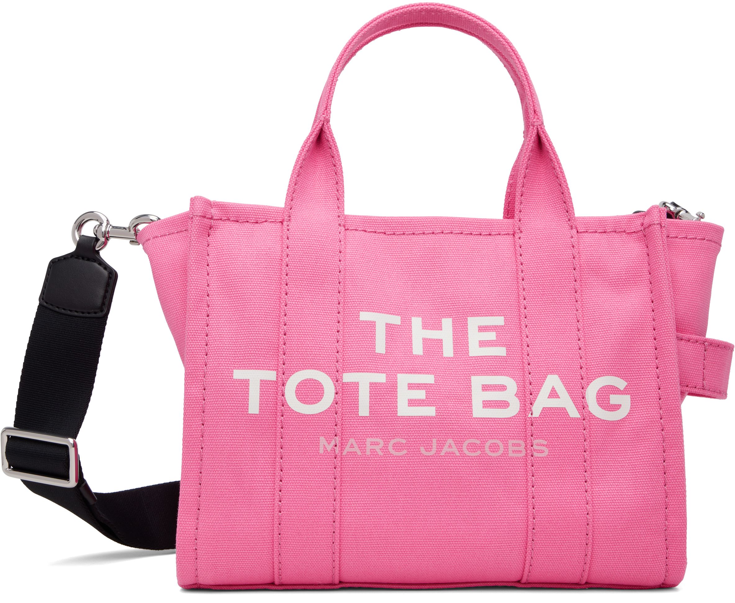 Marc Jacobs: ピンク 'The Canvas Small' トートバッグ | SSENSE