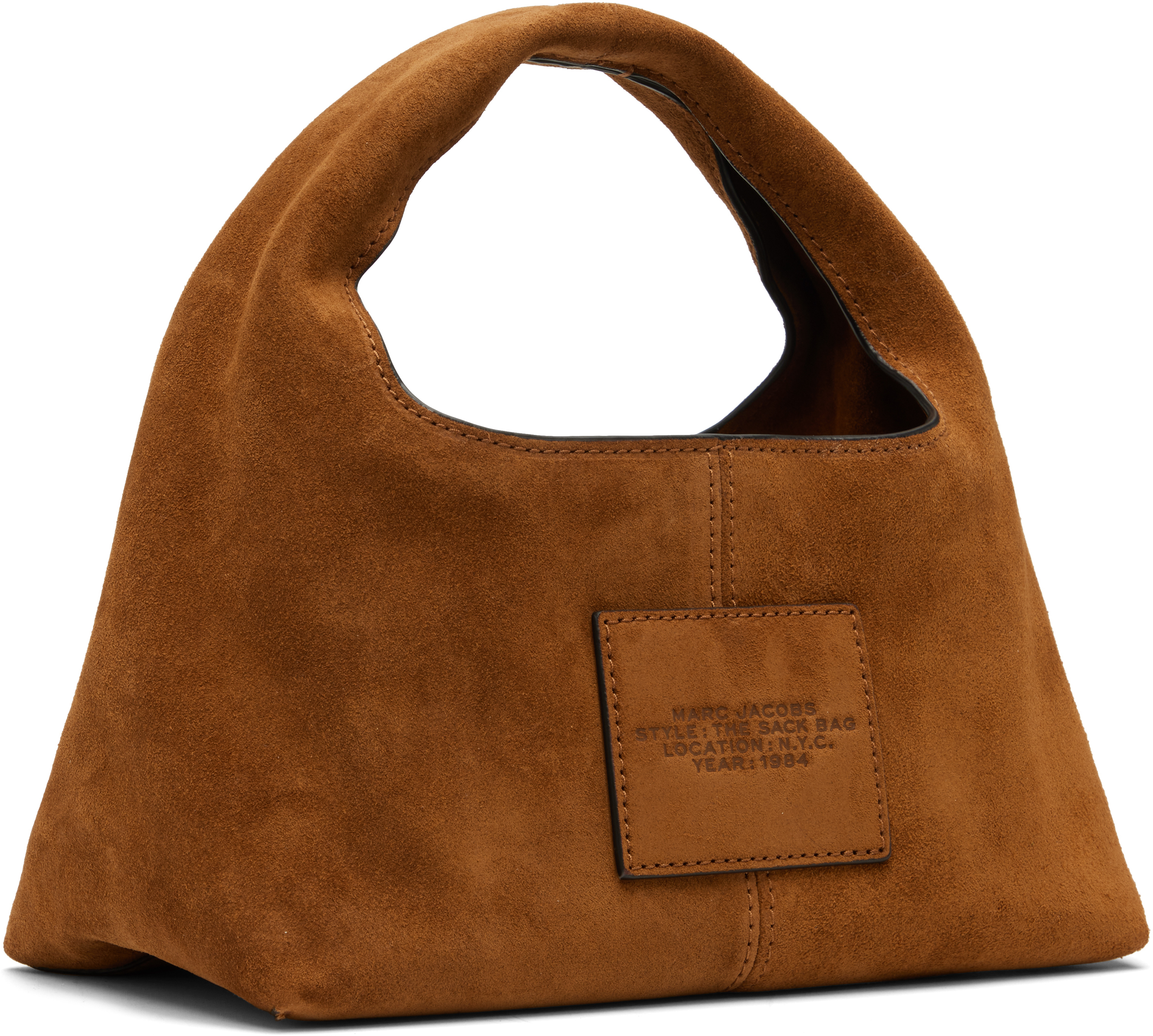 Marc Jacobs Tan 'the Suede Mini Sack' Tote