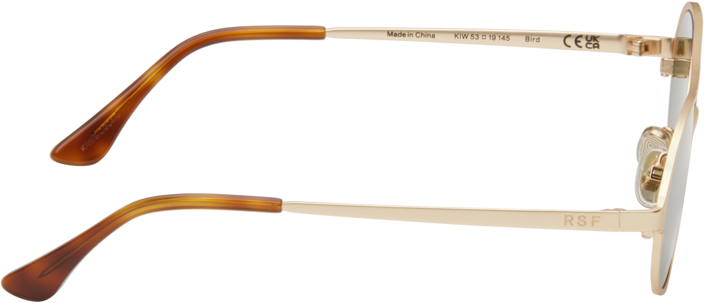 RETROSUPERFUTURE GOLD BIRD SUNGLASSES