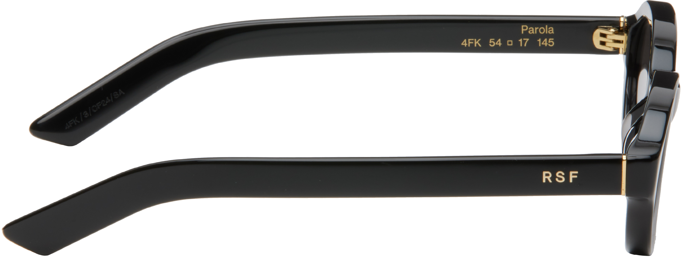 Retrosuperfuture Black Parola Sunglasses In Black