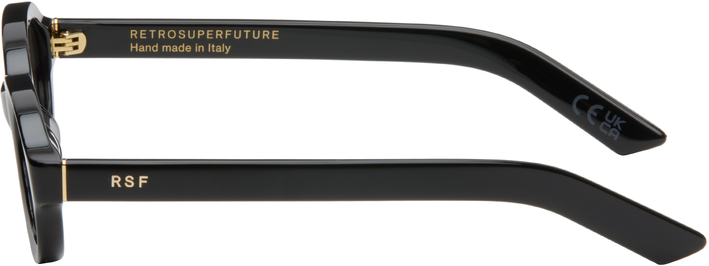 Retrosuperfuture Black Parola Sunglasses In Black